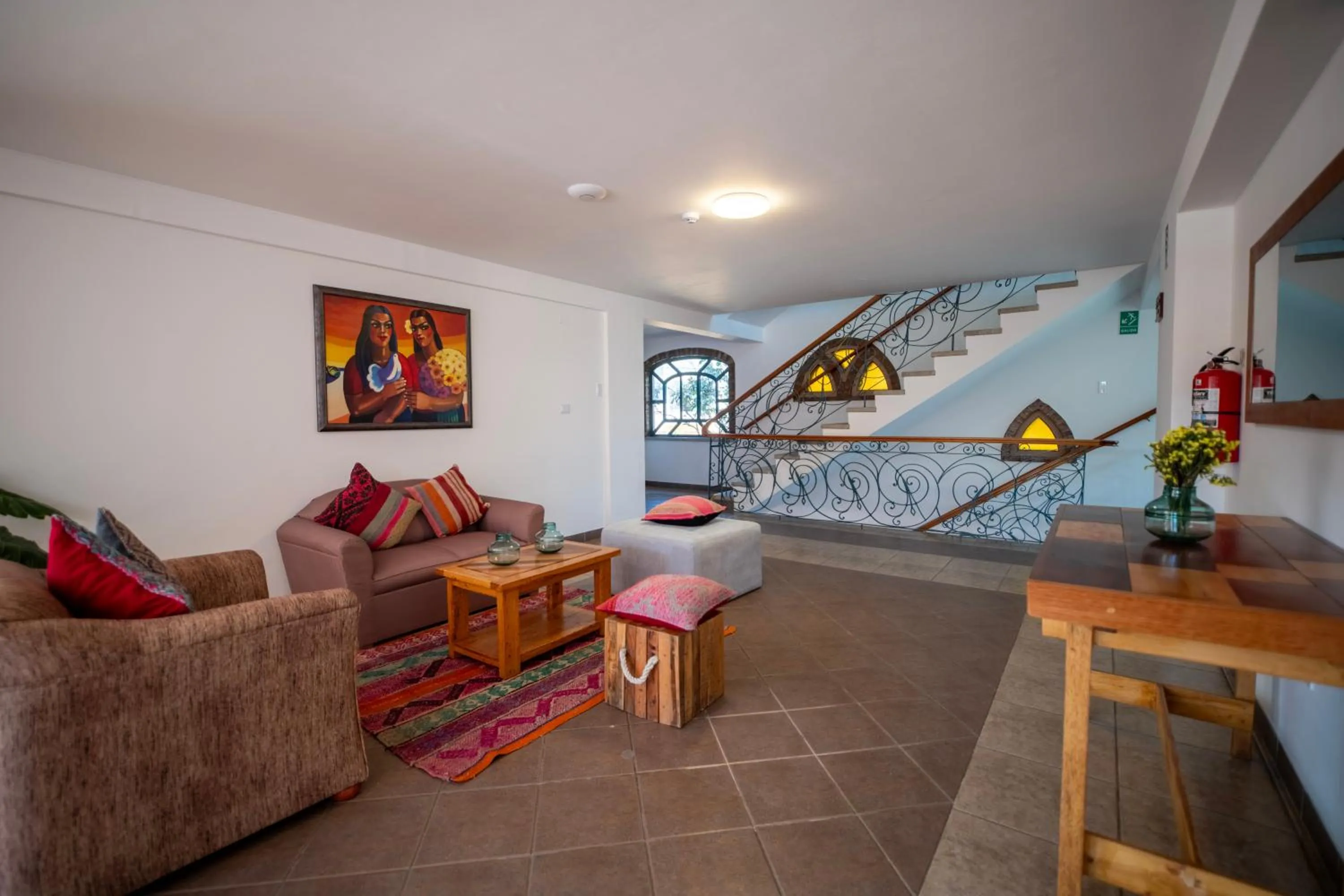 Living room in San Sebastian Hotel Boutique