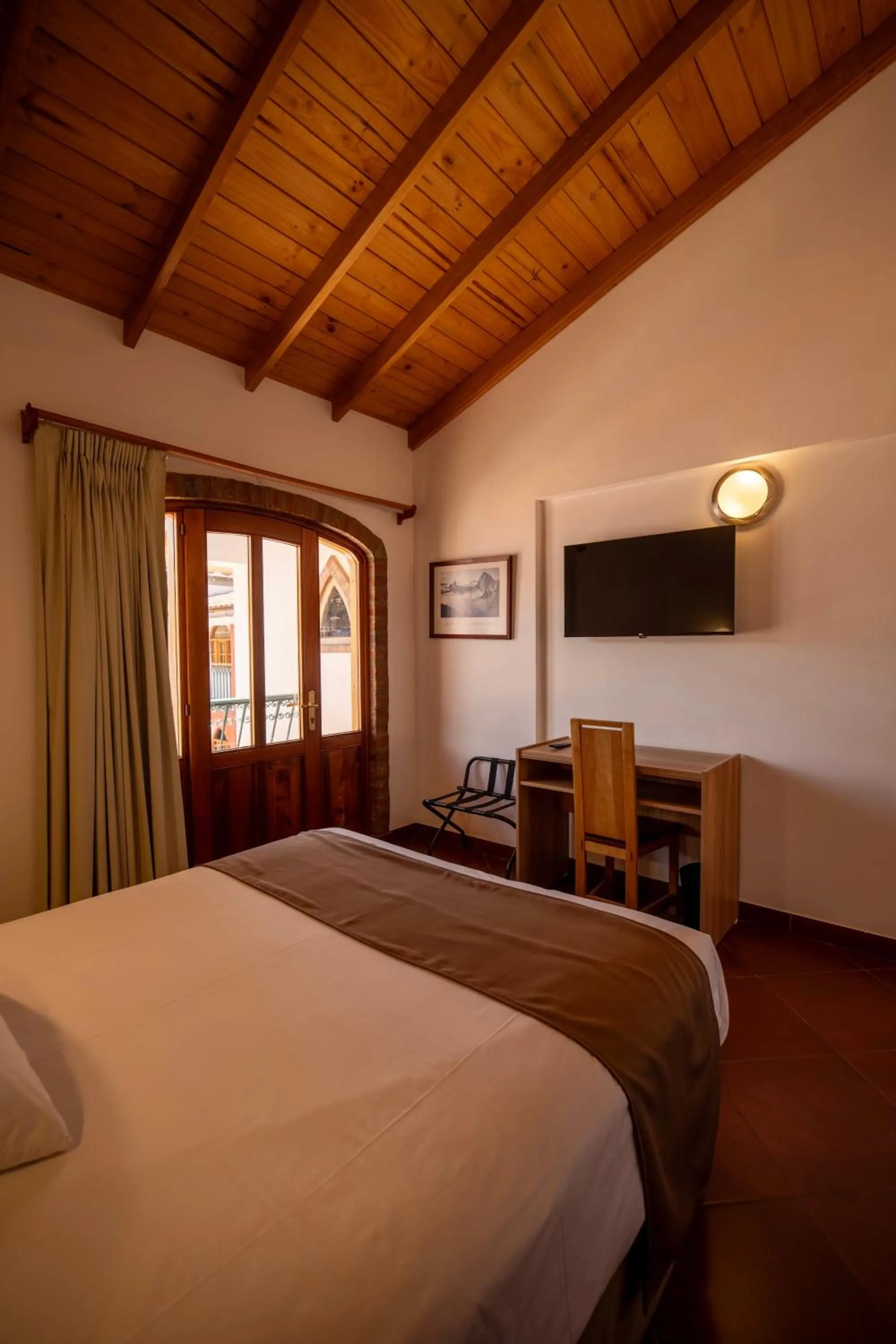 Bedroom, Bed in San Sebastian Hotel Boutique