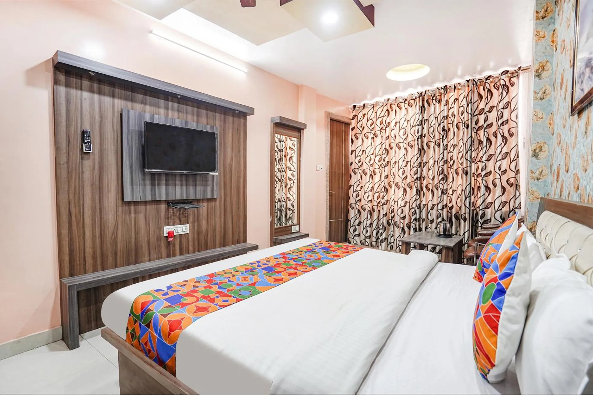 Bed in Super OYO Hotel O Rameshwaram Inn