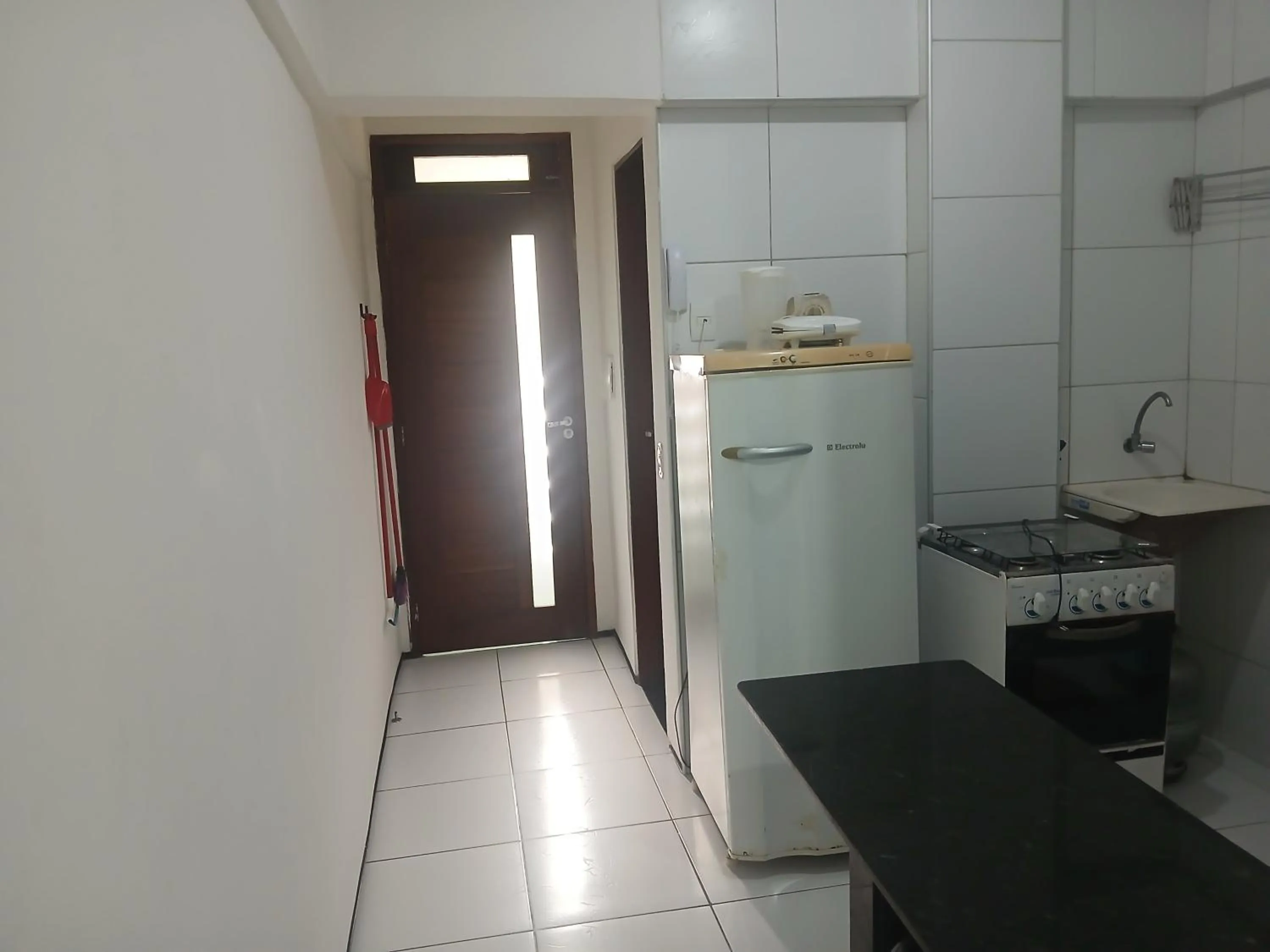 Kitchen or kitchenette in Brisa Brasil Residence