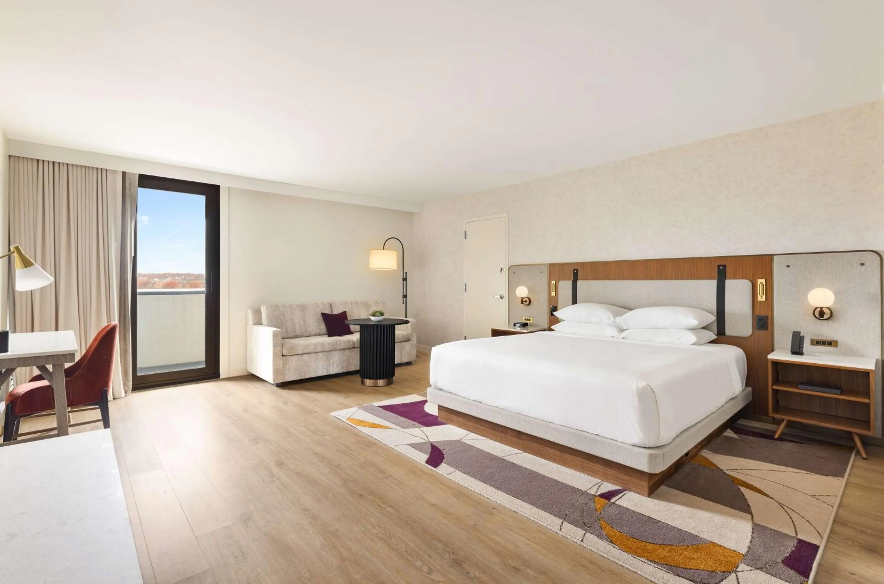 Bedroom, Bed in Hyatt Regency New Brunswick