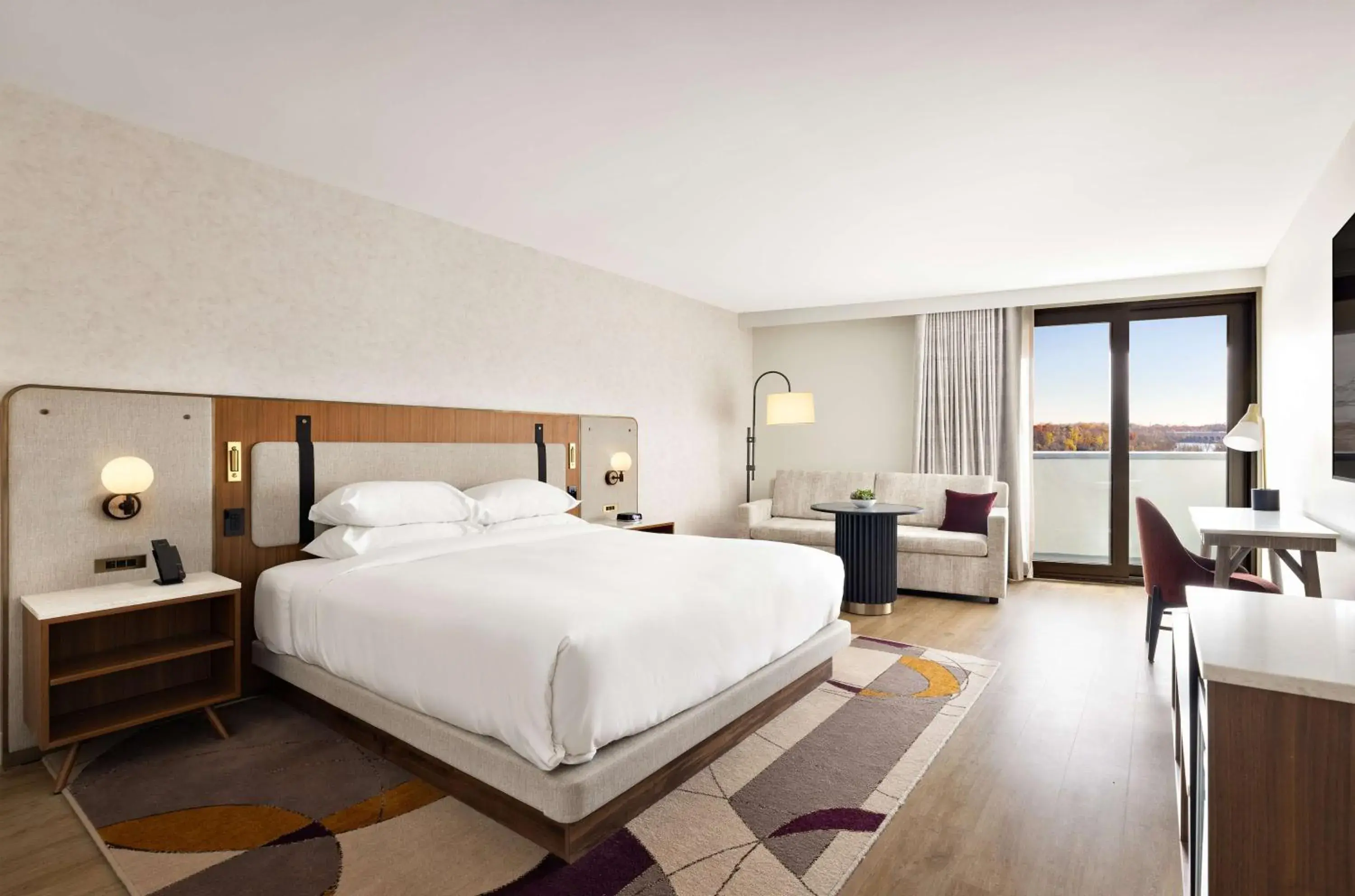 Bedroom, Bed in Hyatt Regency New Brunswick Bedroom, Bed in Hyatt Regency New Brunswick