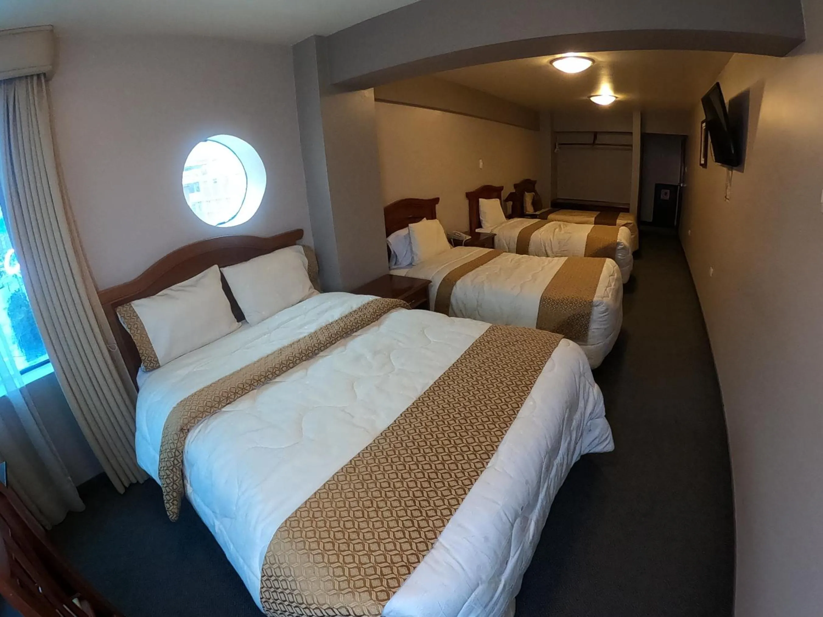 Bed in Hotel La Joya