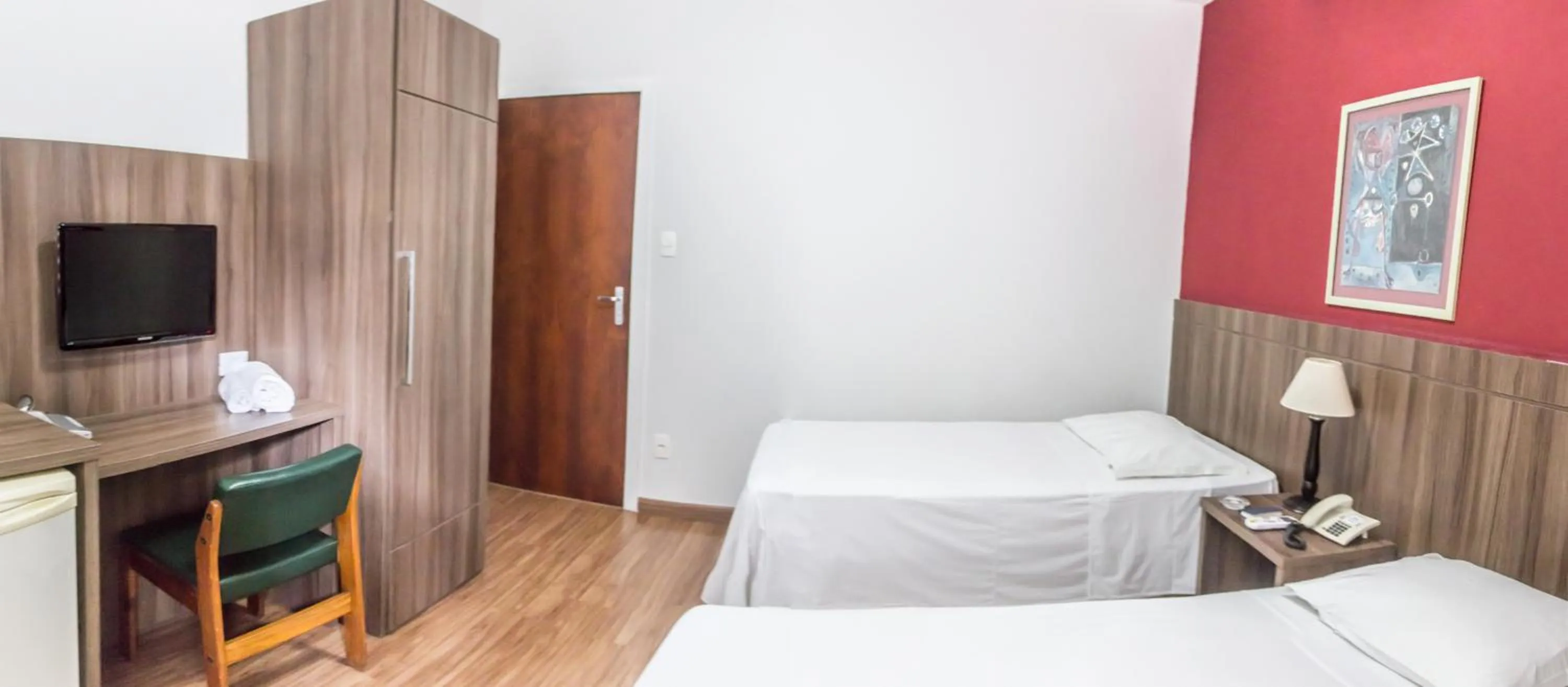 Bed in Samambaia Executive Hotel