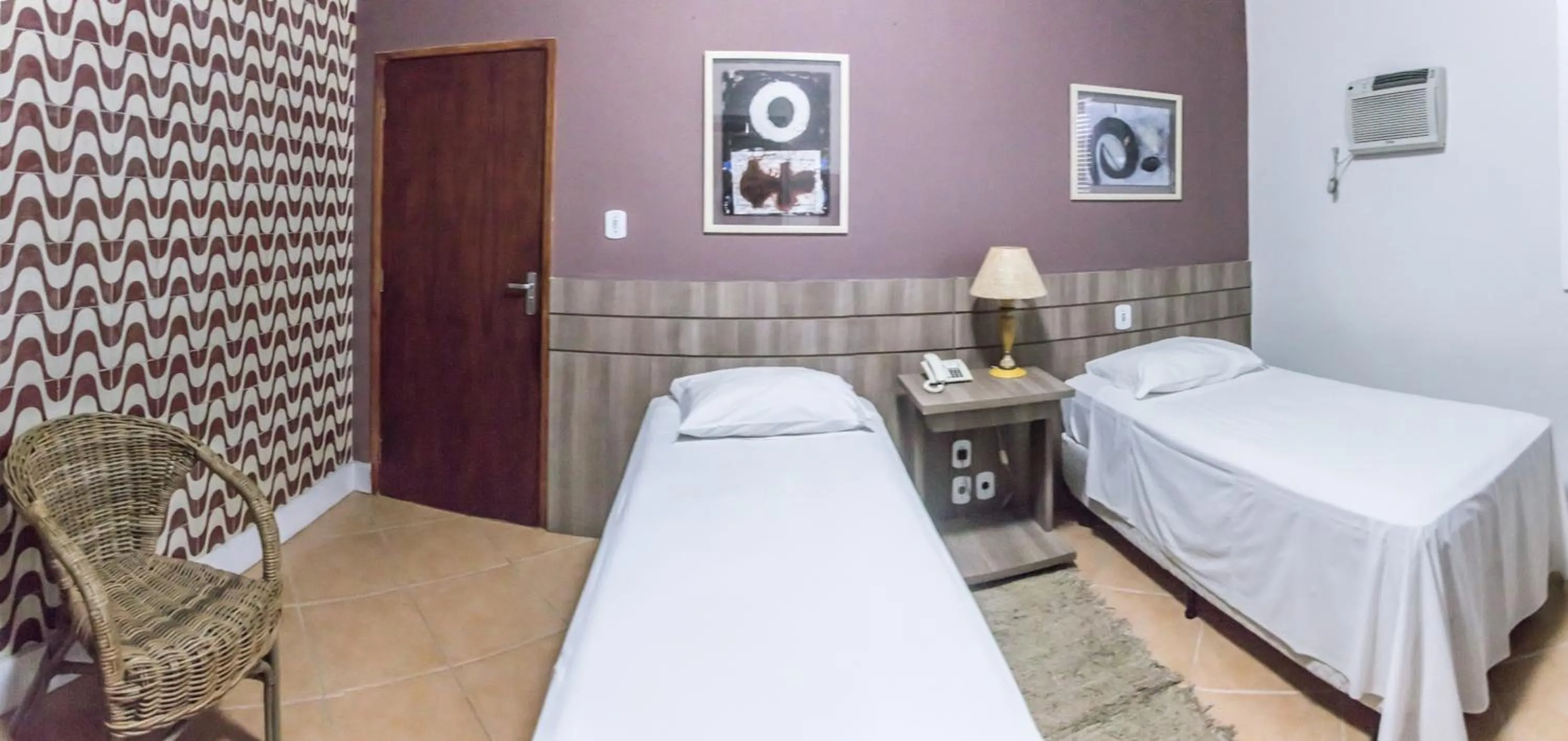 Bed in Samambaia Executive Hotel