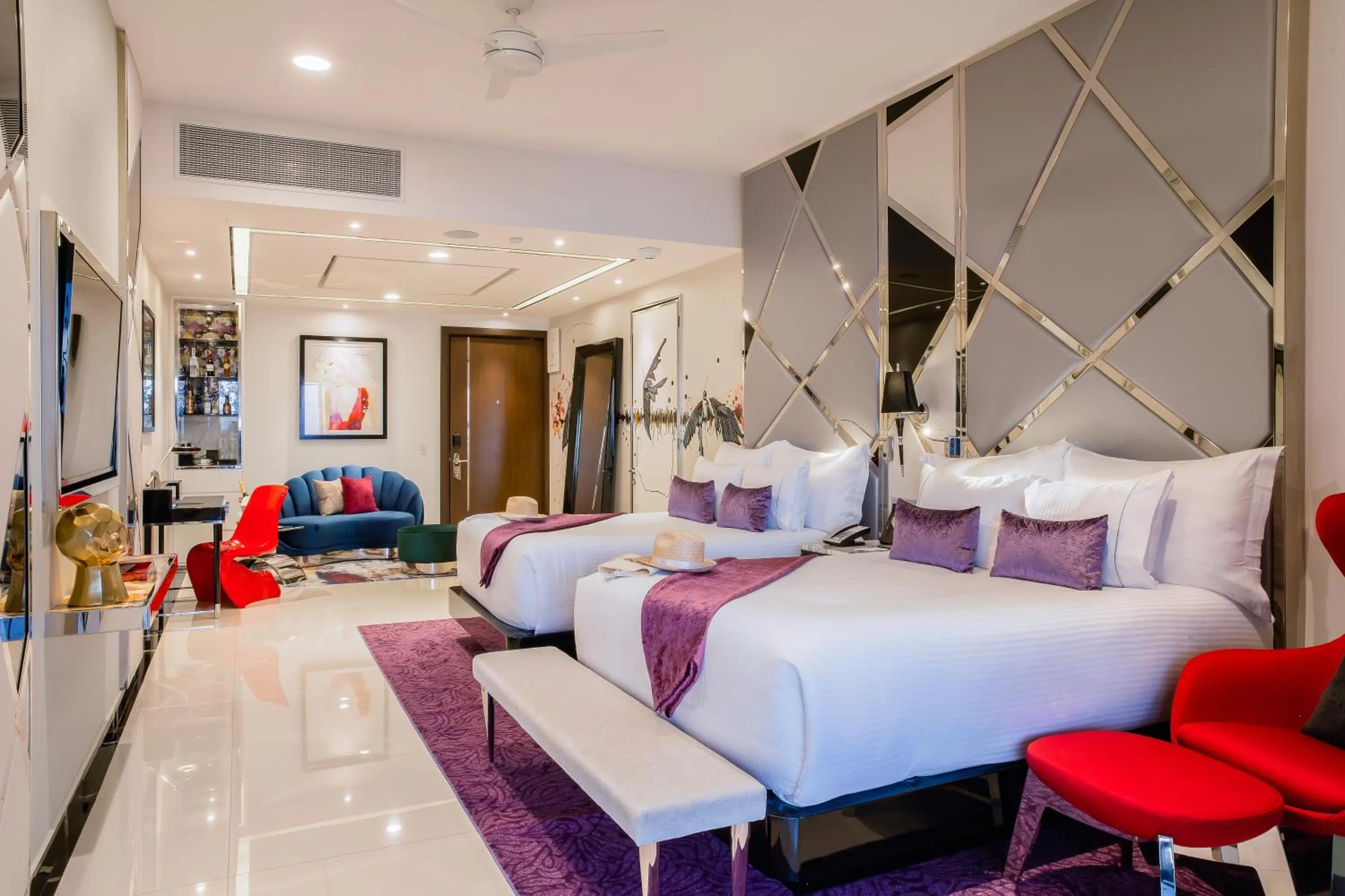 Bedroom, Bed in Hotel Mousai - Adults Only