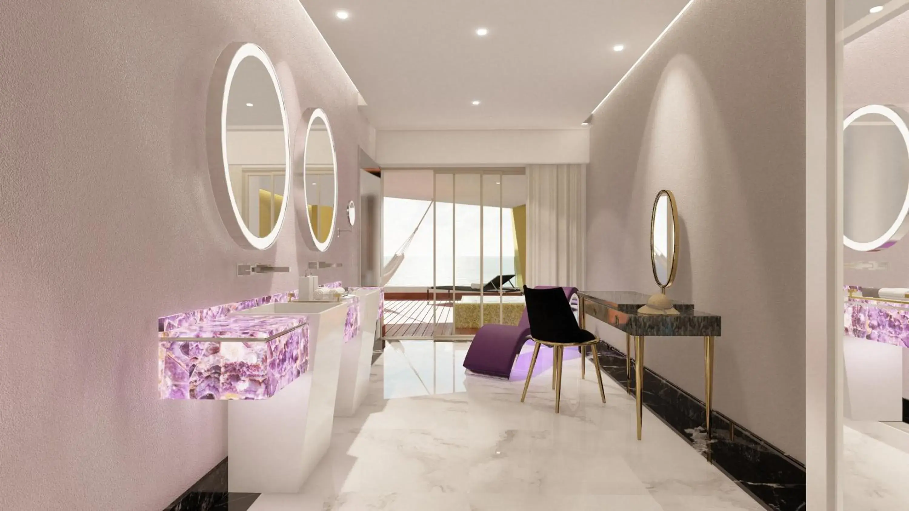 Bathroom in Hotel Mousai - Adults Only Bathroom in Hotel Mousai - Adults Only