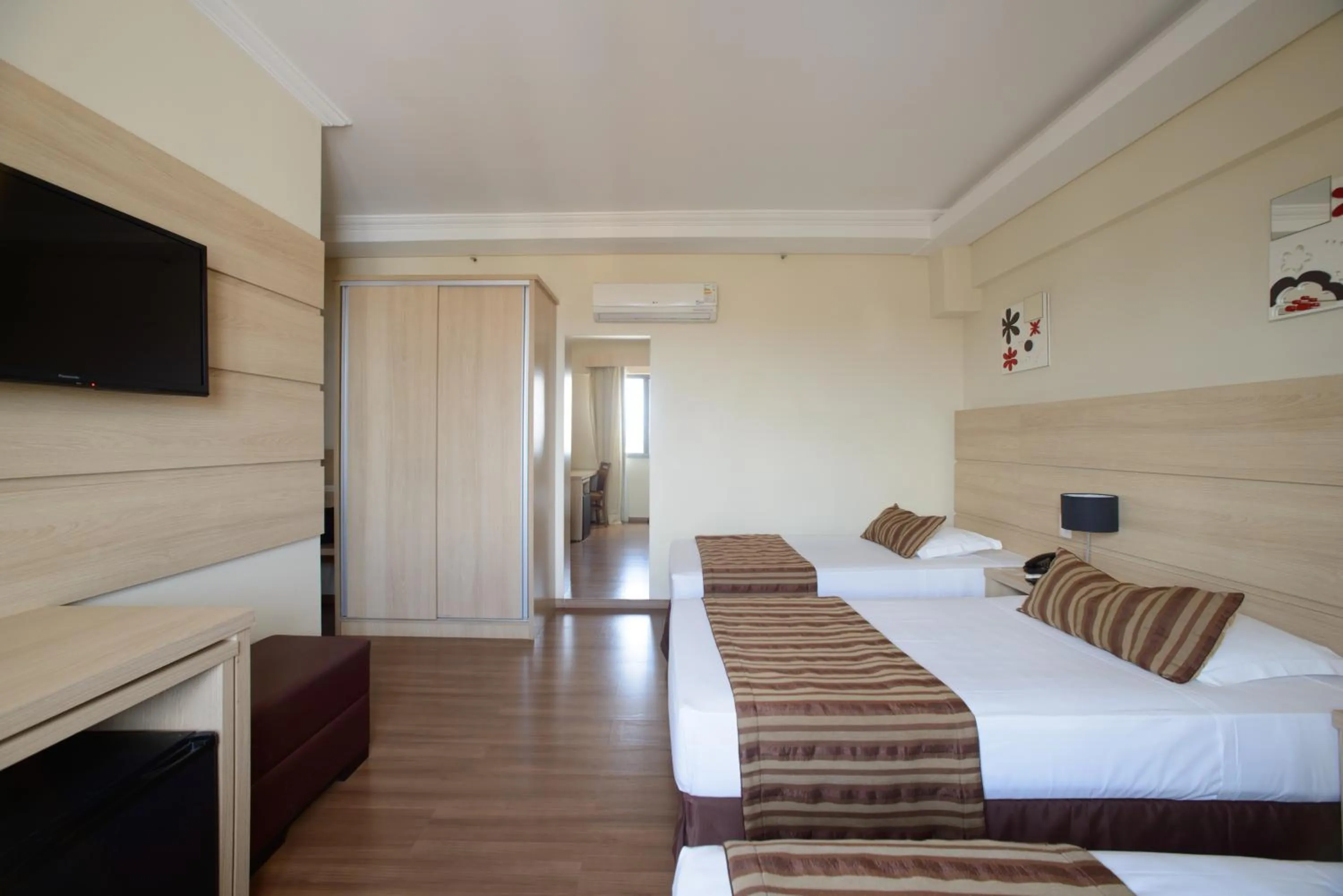 Bed in Faro Hotel Atibaia