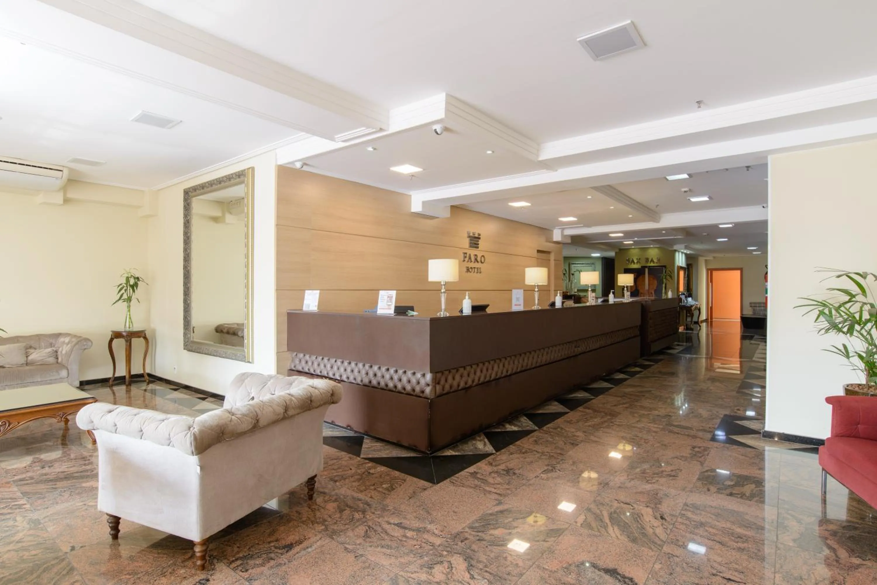 Living room in Faro Hotel Atibaia