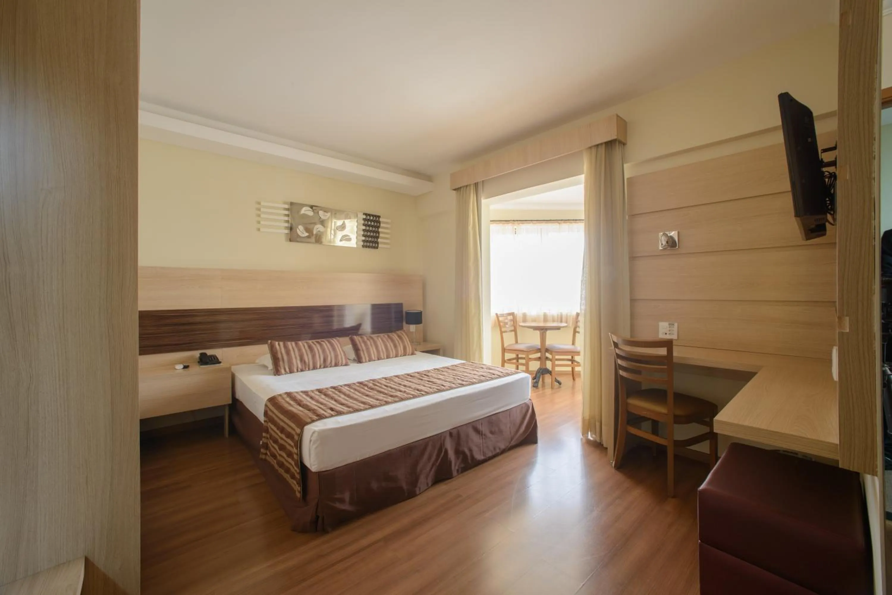 Bed in Faro Hotel Atibaia