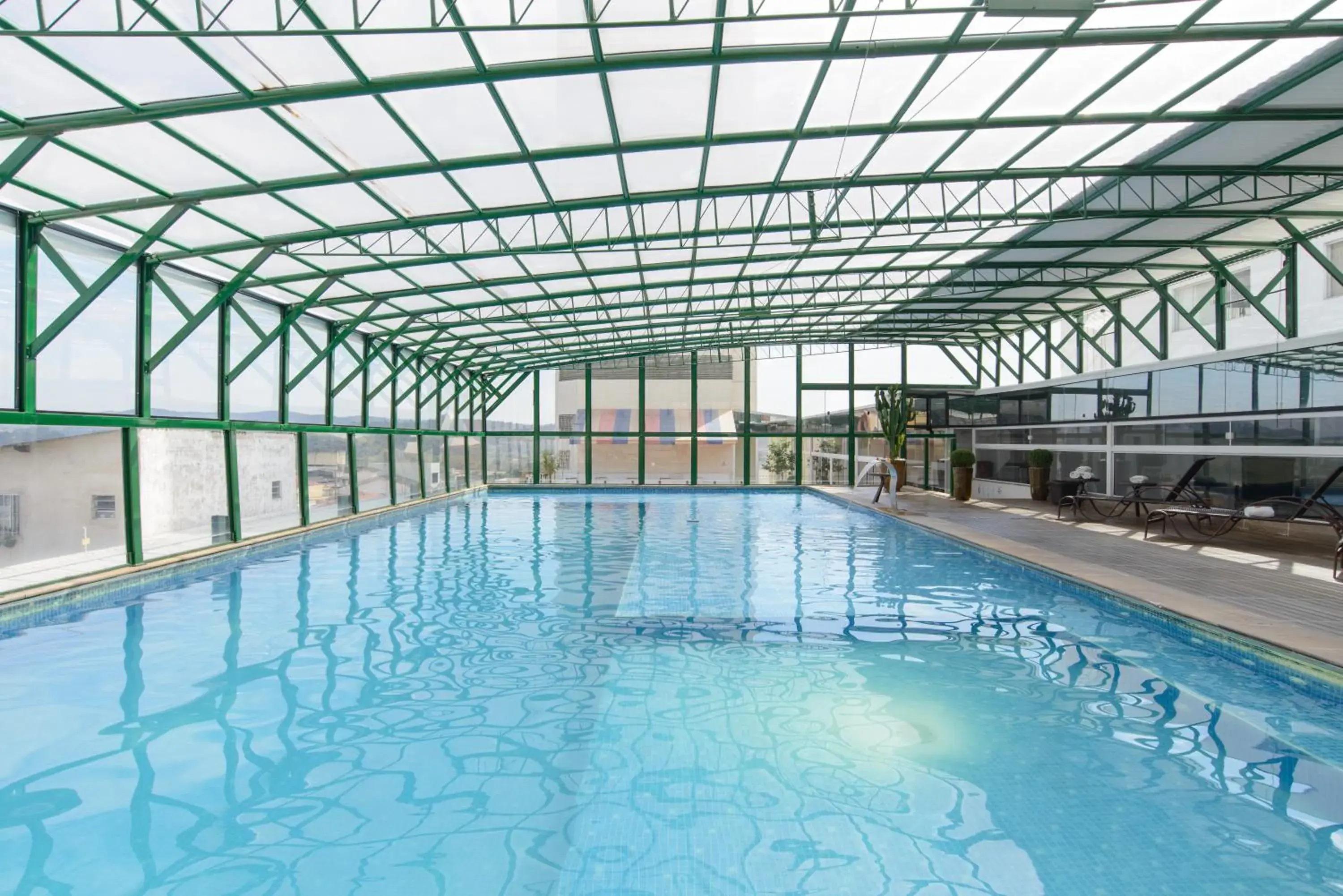 Swimming pool in Faro Hotel Atibaia Swimming pool in Faro Hotel Atibaia