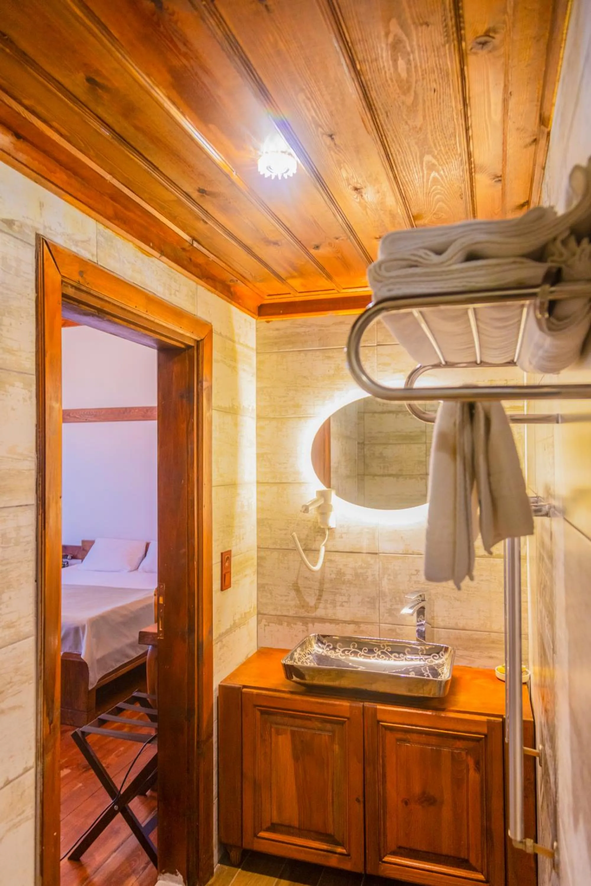 Bed in Saffronia1900 Butik Otel