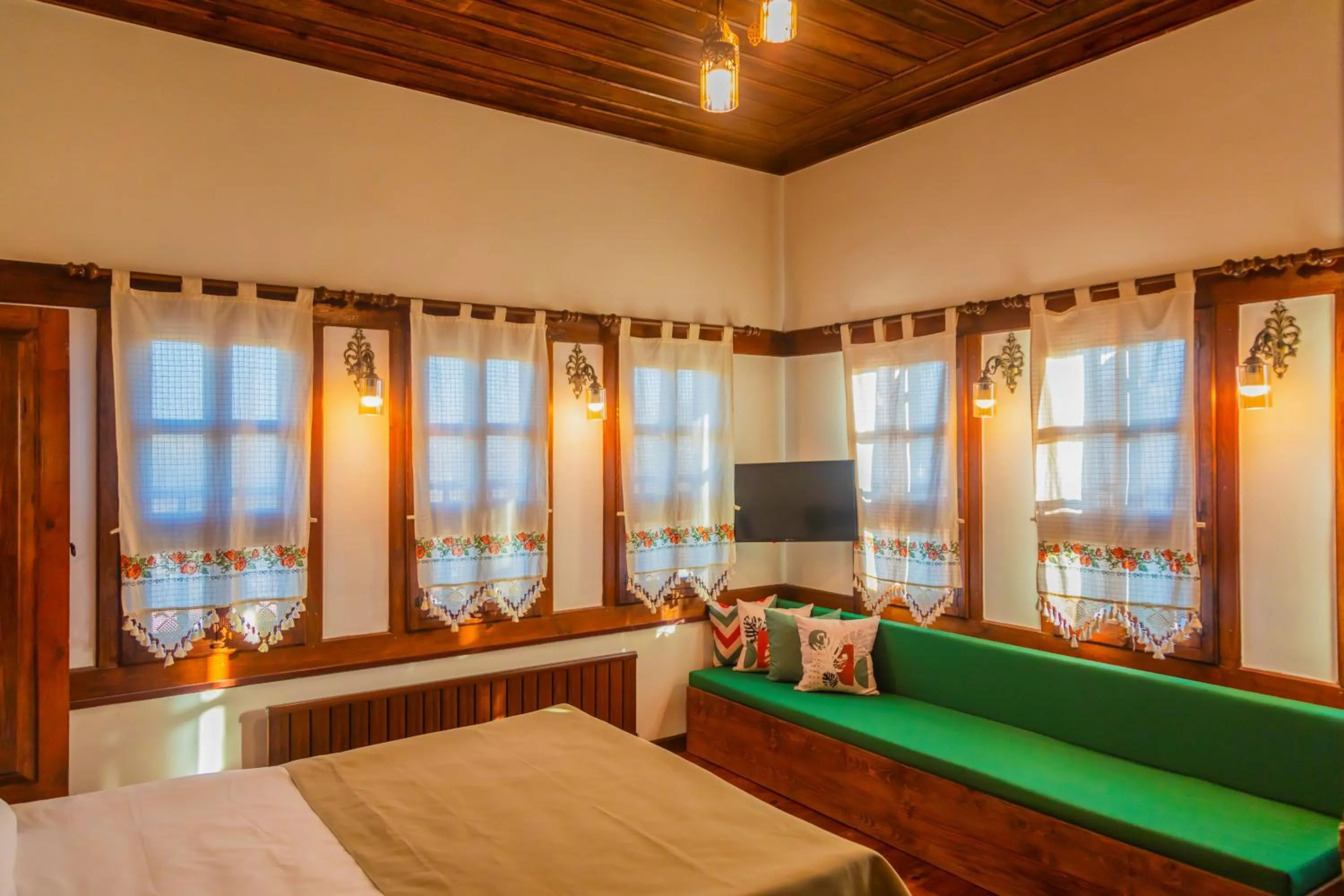 Bed in Saffronia1900 Butik Otel