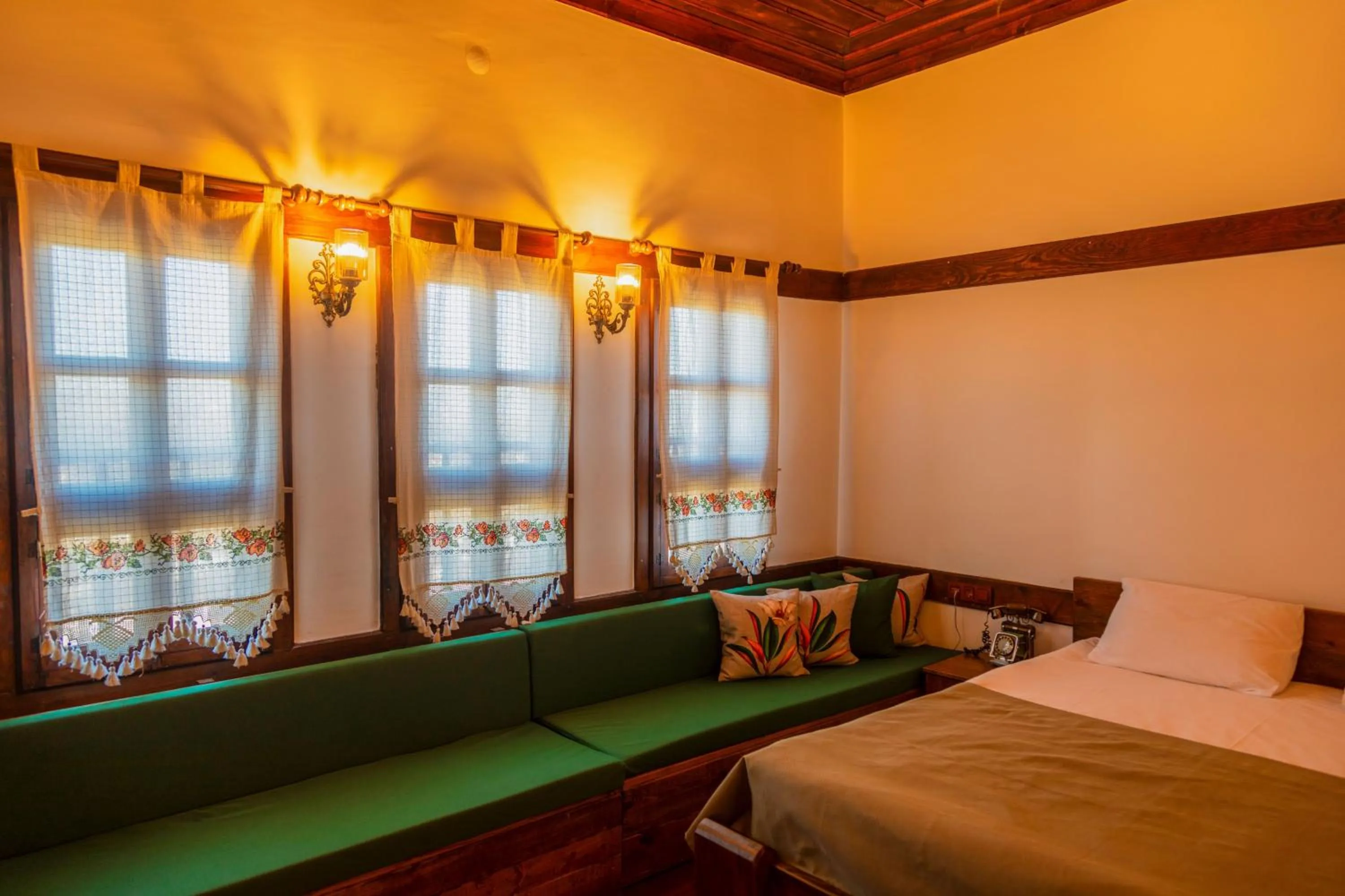 Bed in Saffronia1900 Butik Otel