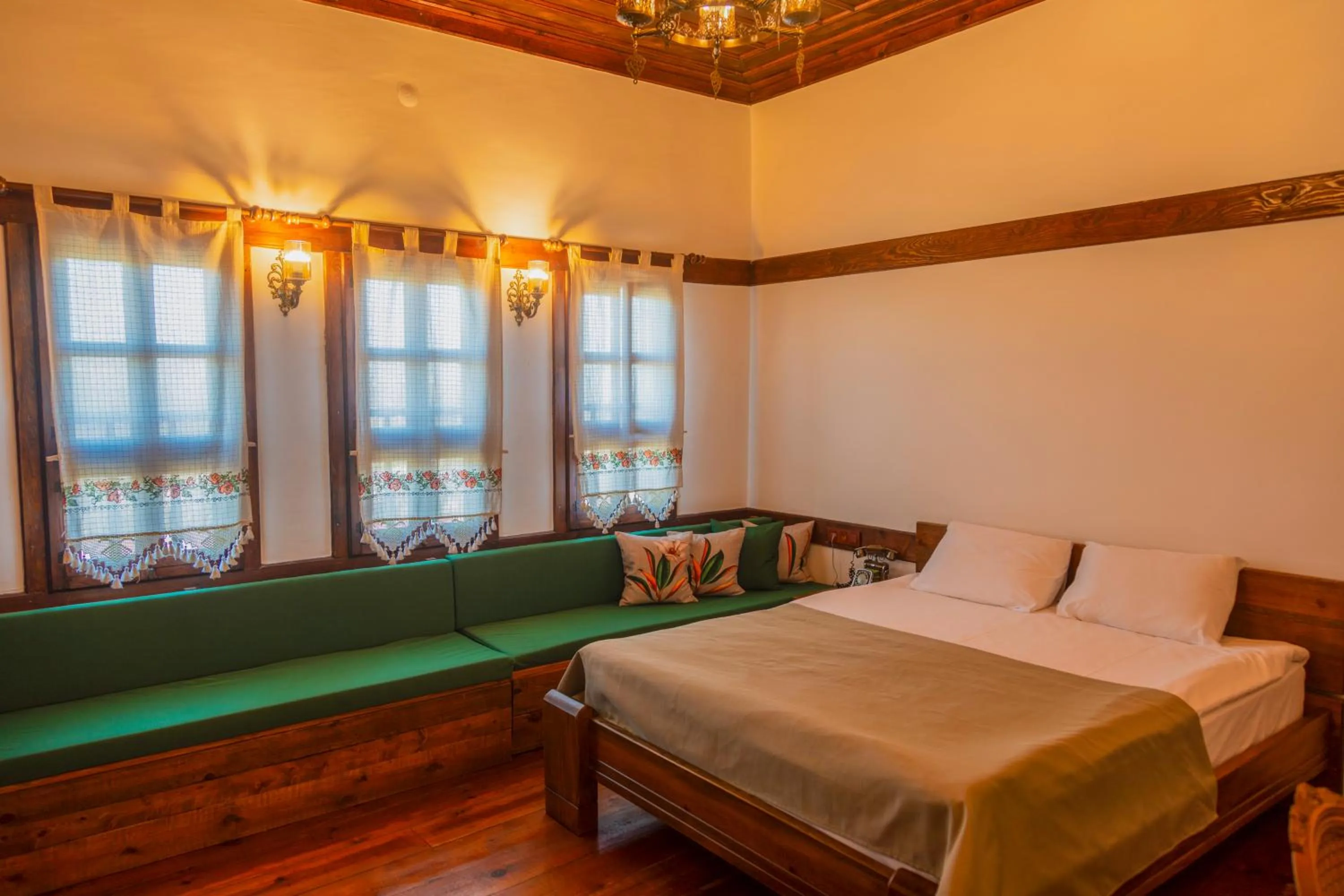 Bed in Saffronia1900 Butik Otel