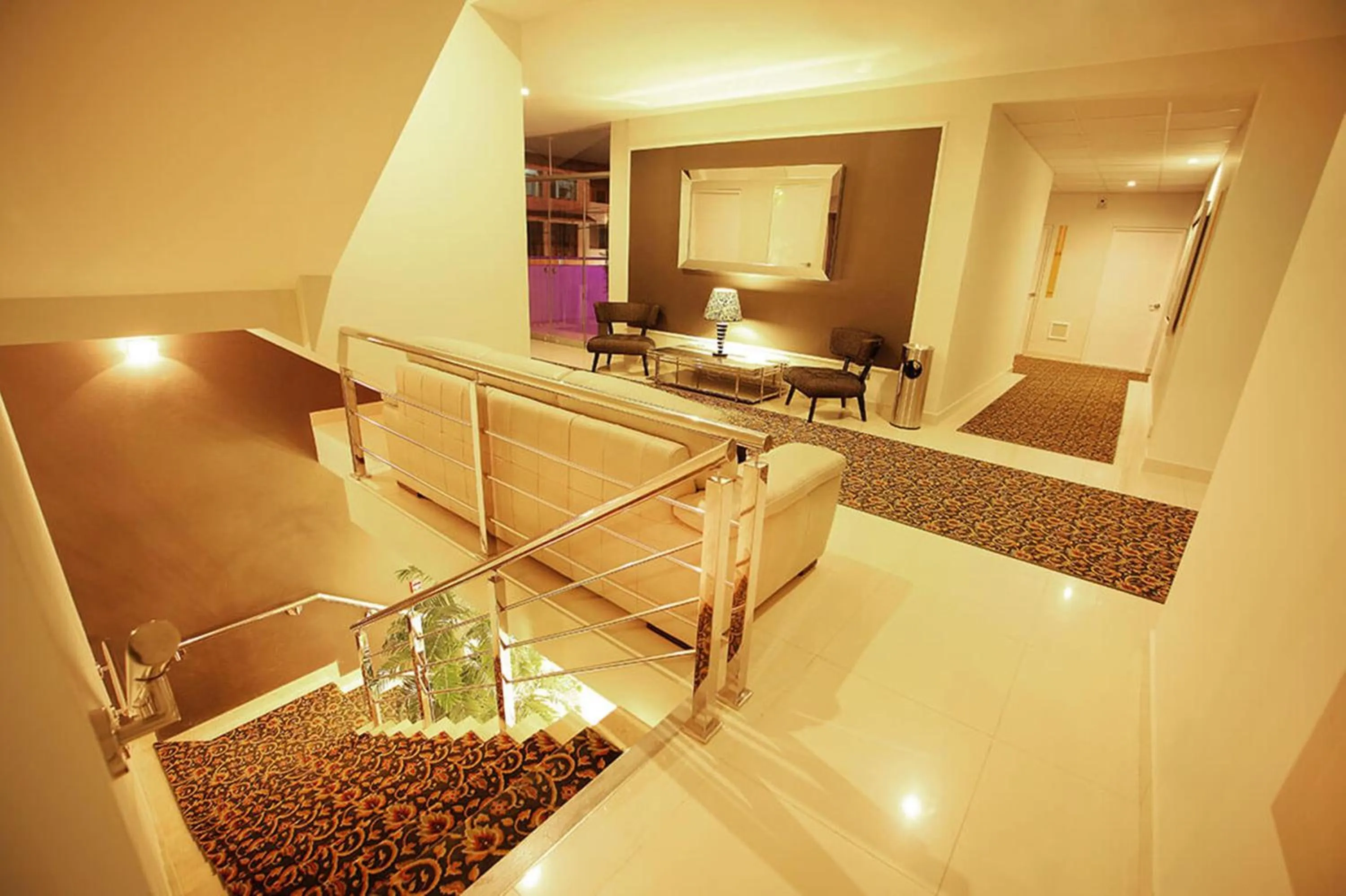 Living room in LimaQ Hotel