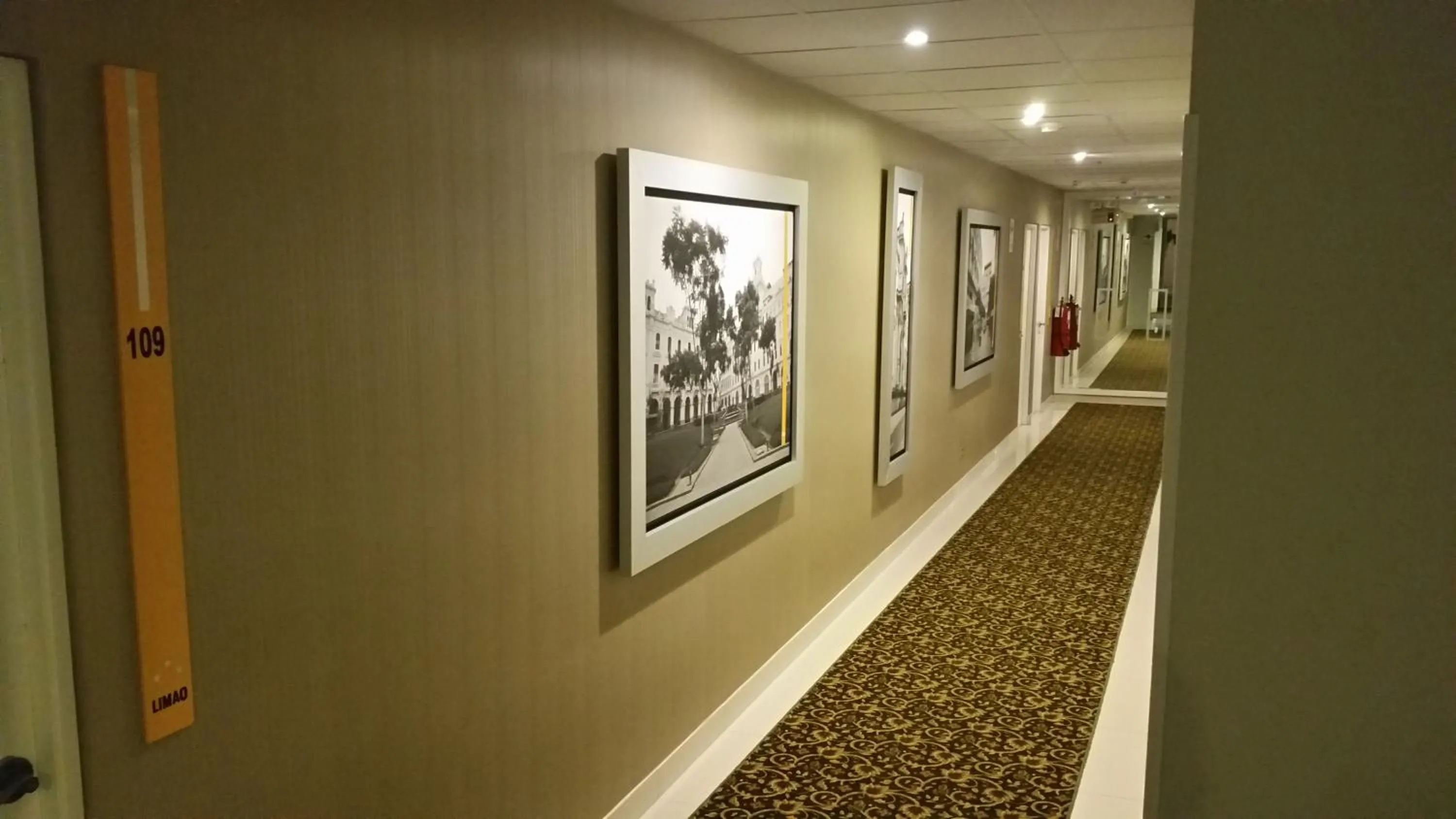 Decorative detail in LimaQ Hotel