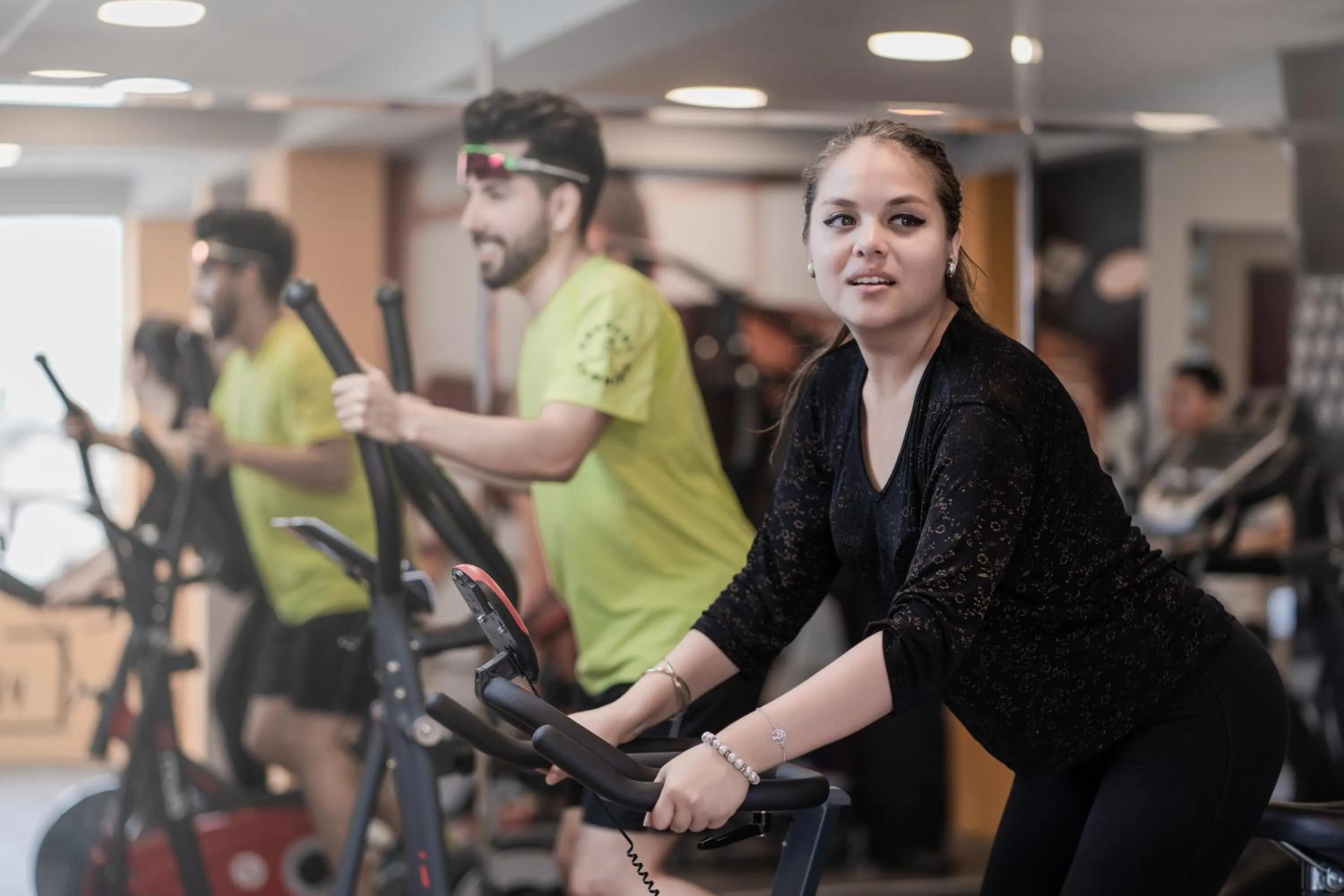 Fitness centre/facilities in LimaQ Hotel