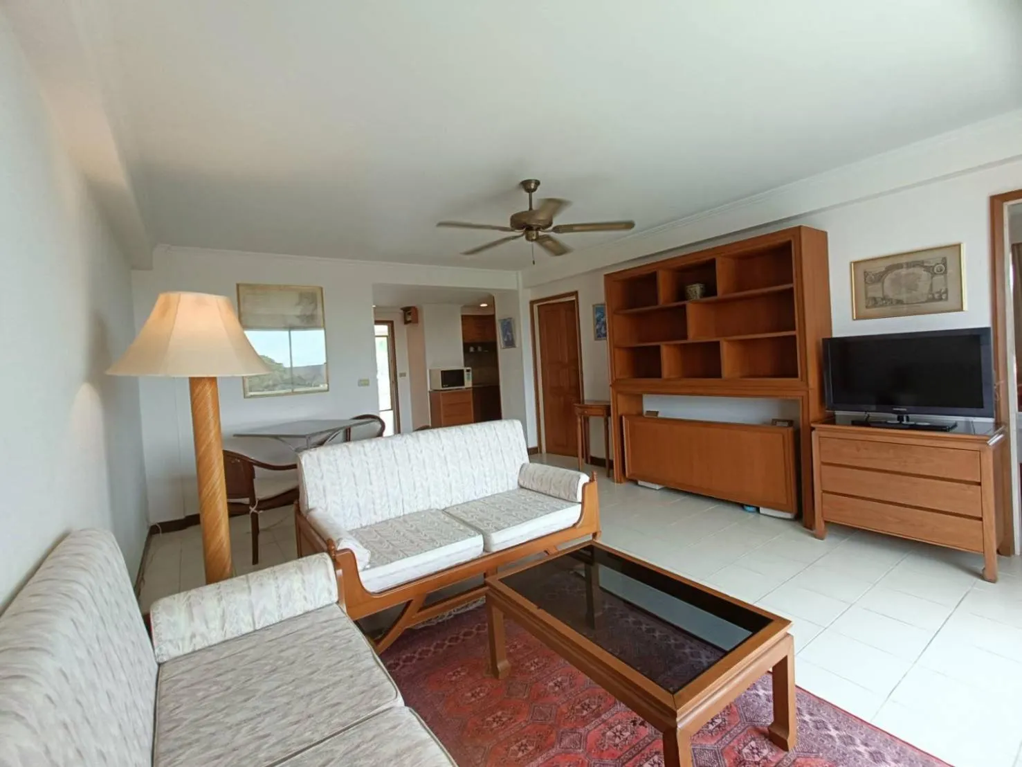 Living room in The Monaco Residence