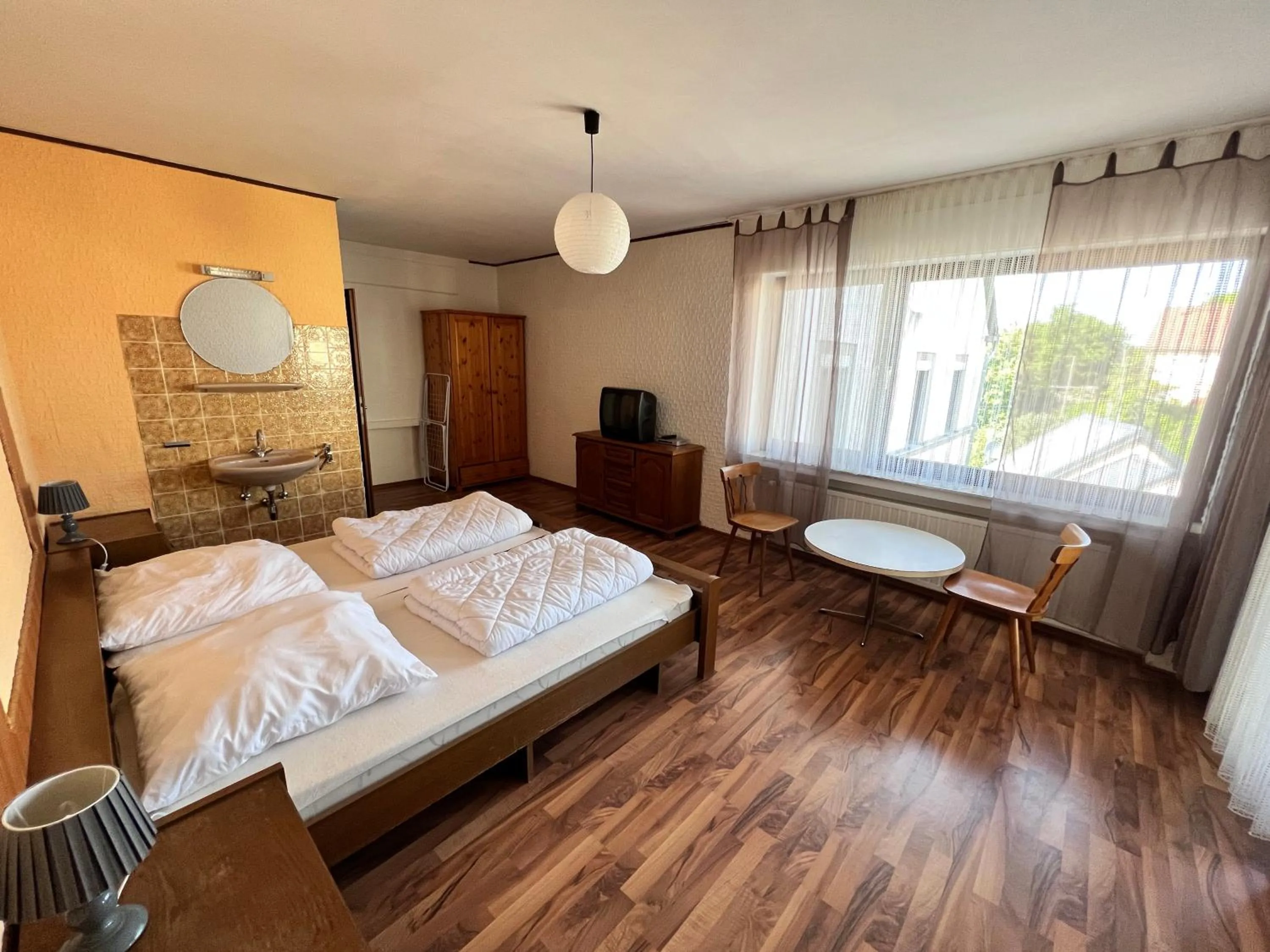 Bed in Landgasthof Zum Anker