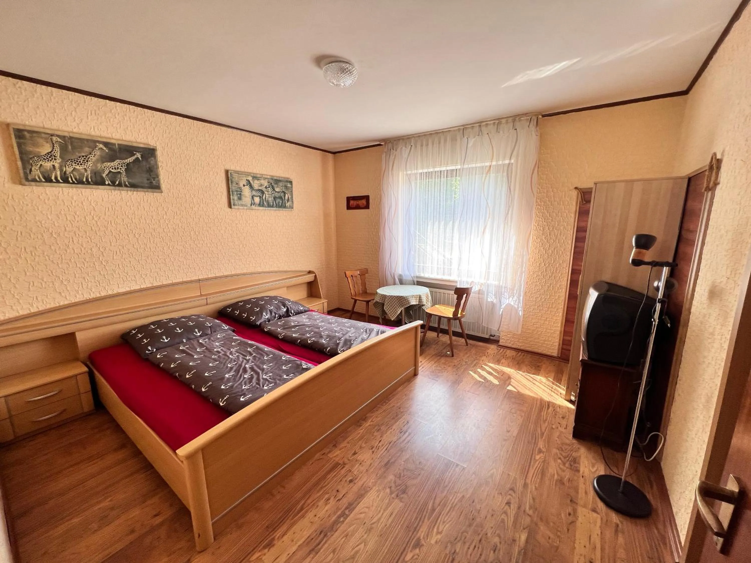 Bed in Landgasthof Zum Anker