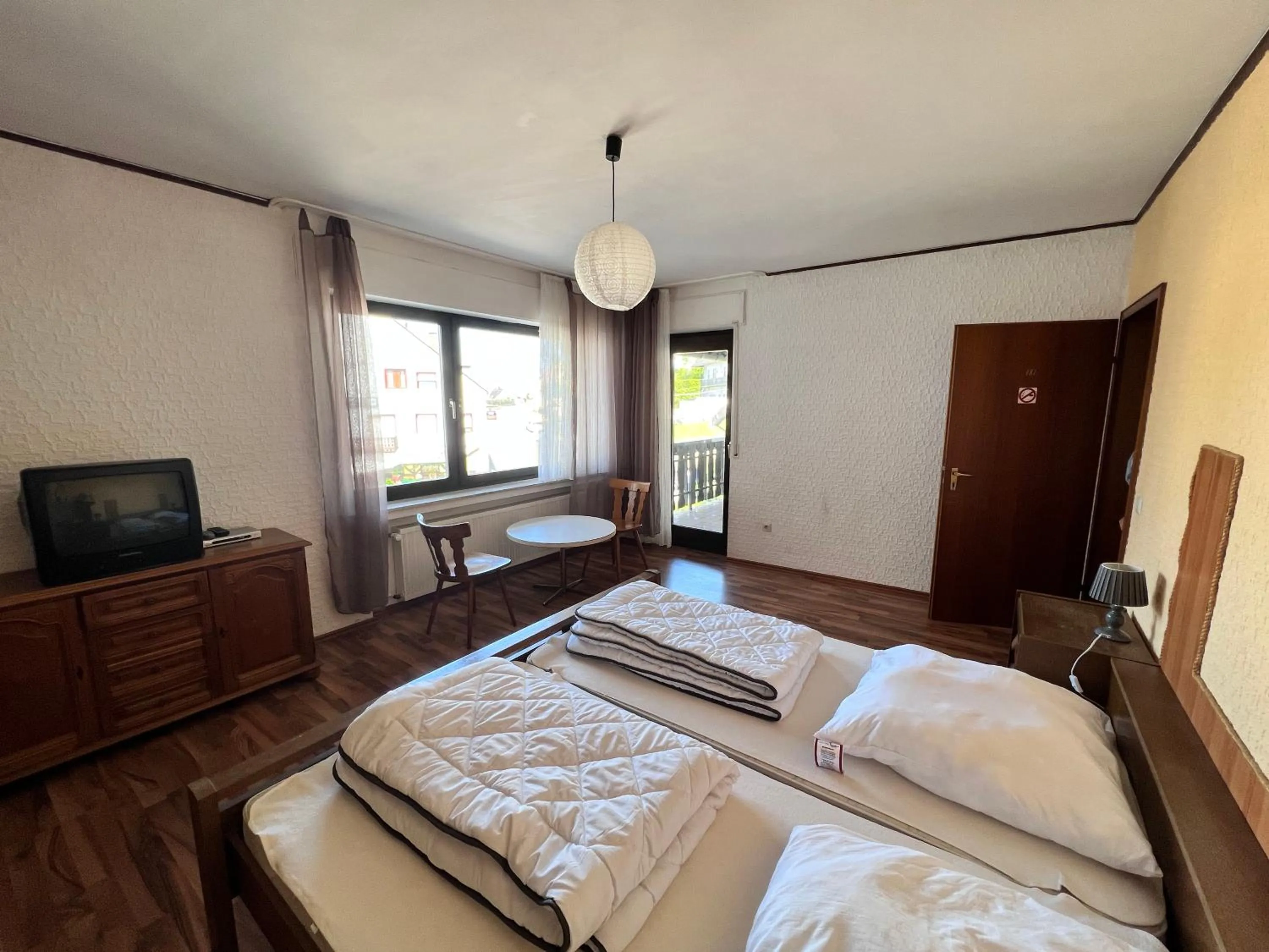 Bed in Landgasthof Zum Anker