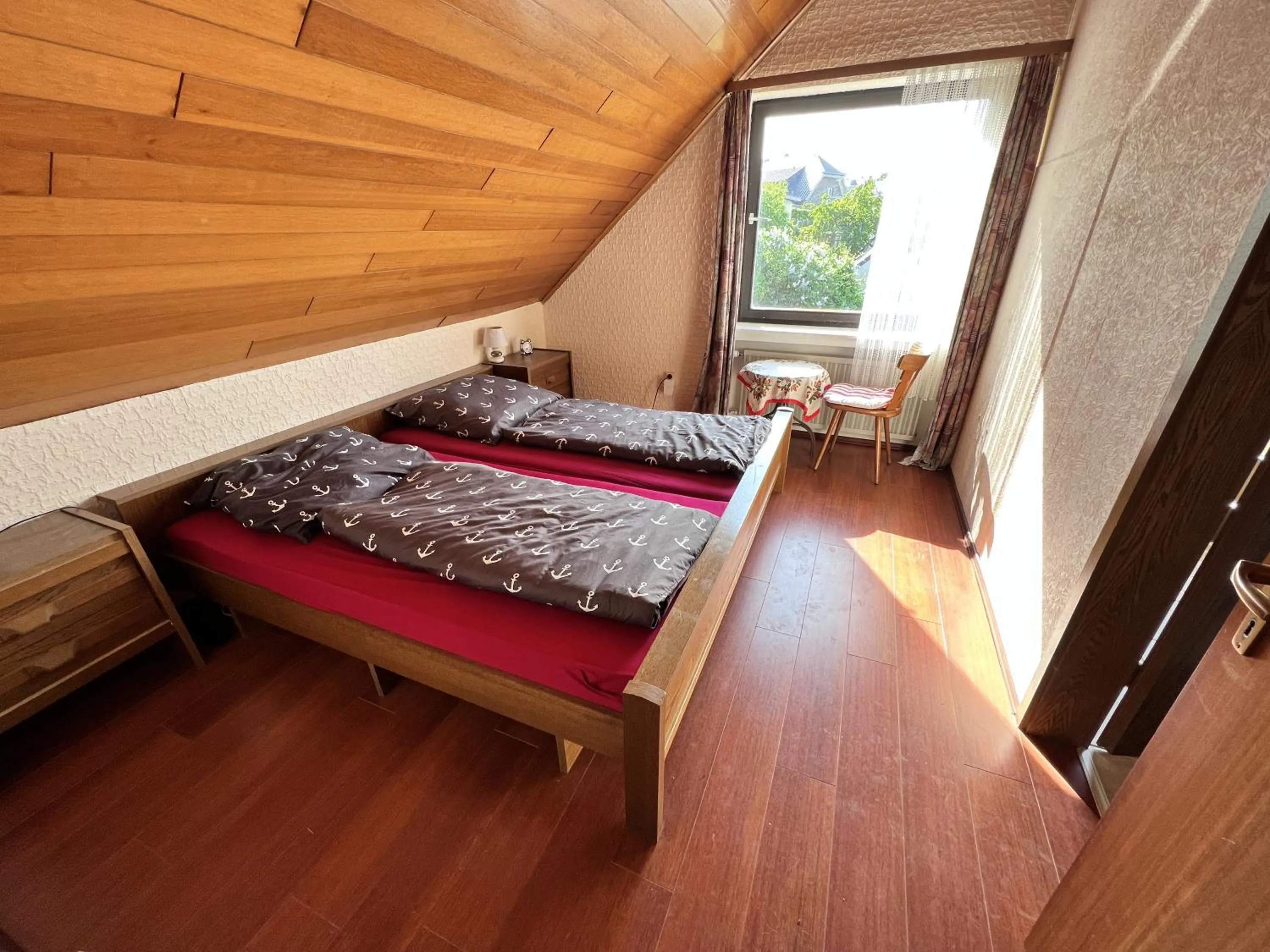 Bed in Landgasthof Zum Anker