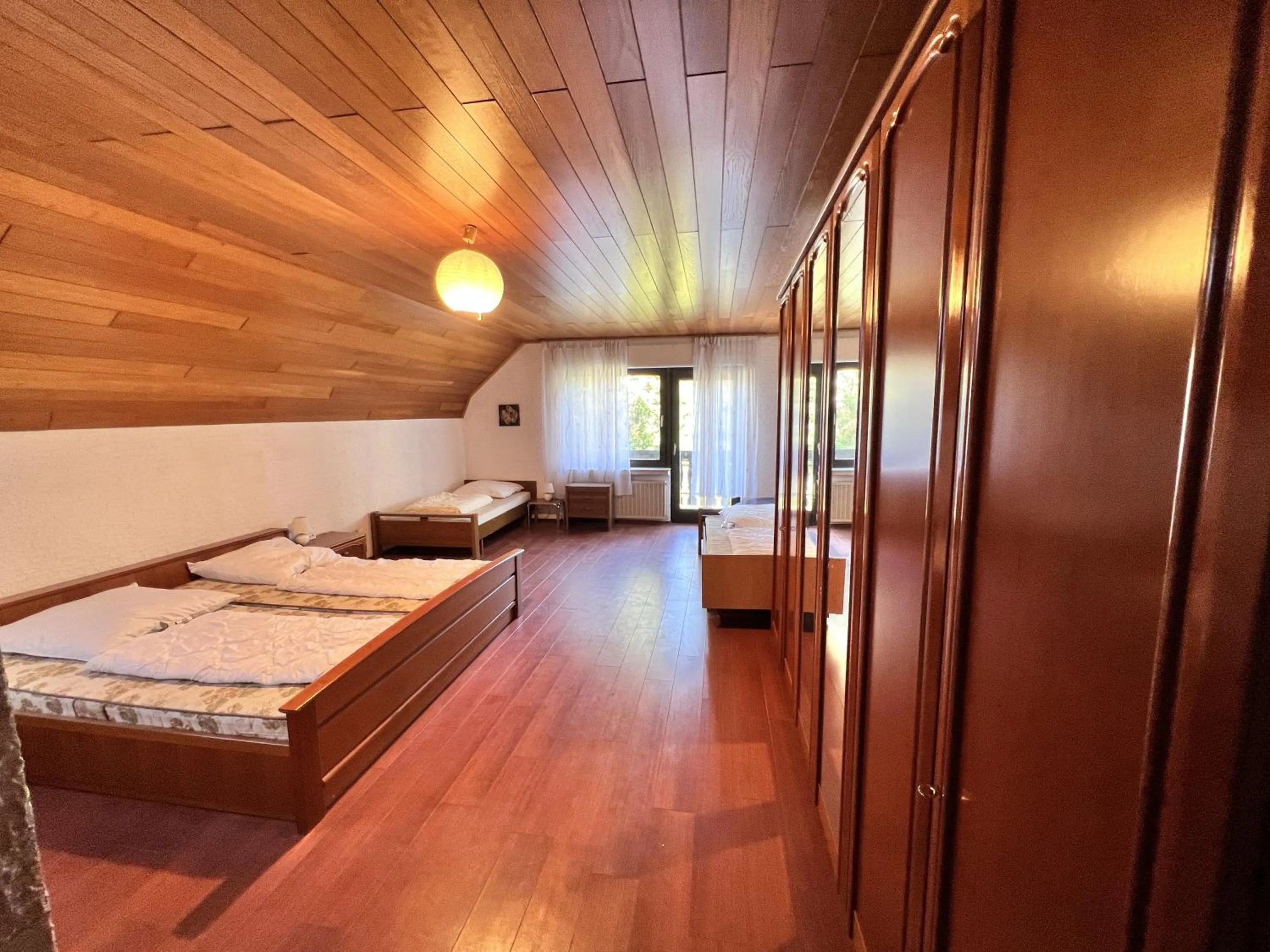 Bed in Landgasthof Zum Anker