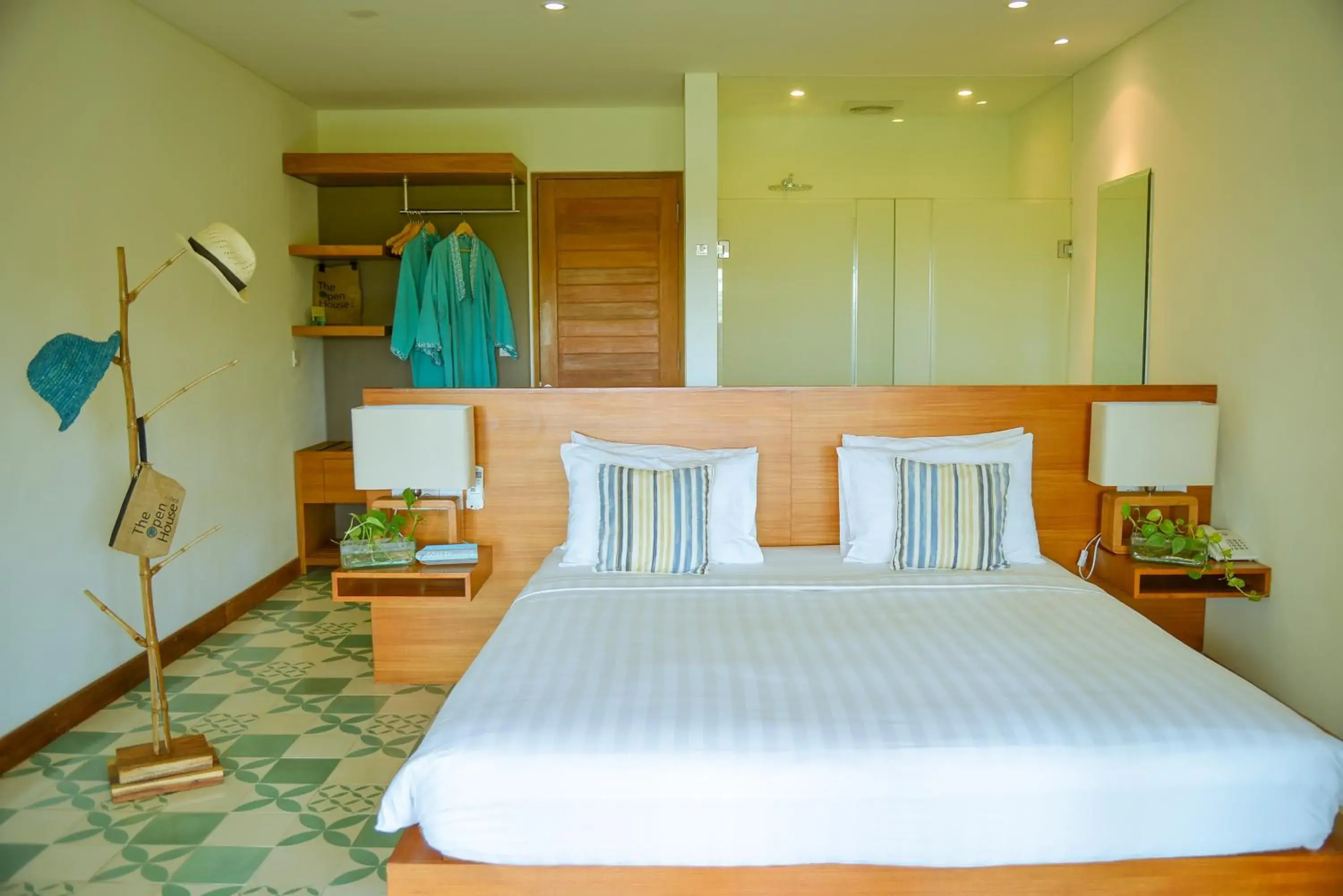Bed in The Open House Jimbaran Bali Bed in The Open House Jimbaran Bali