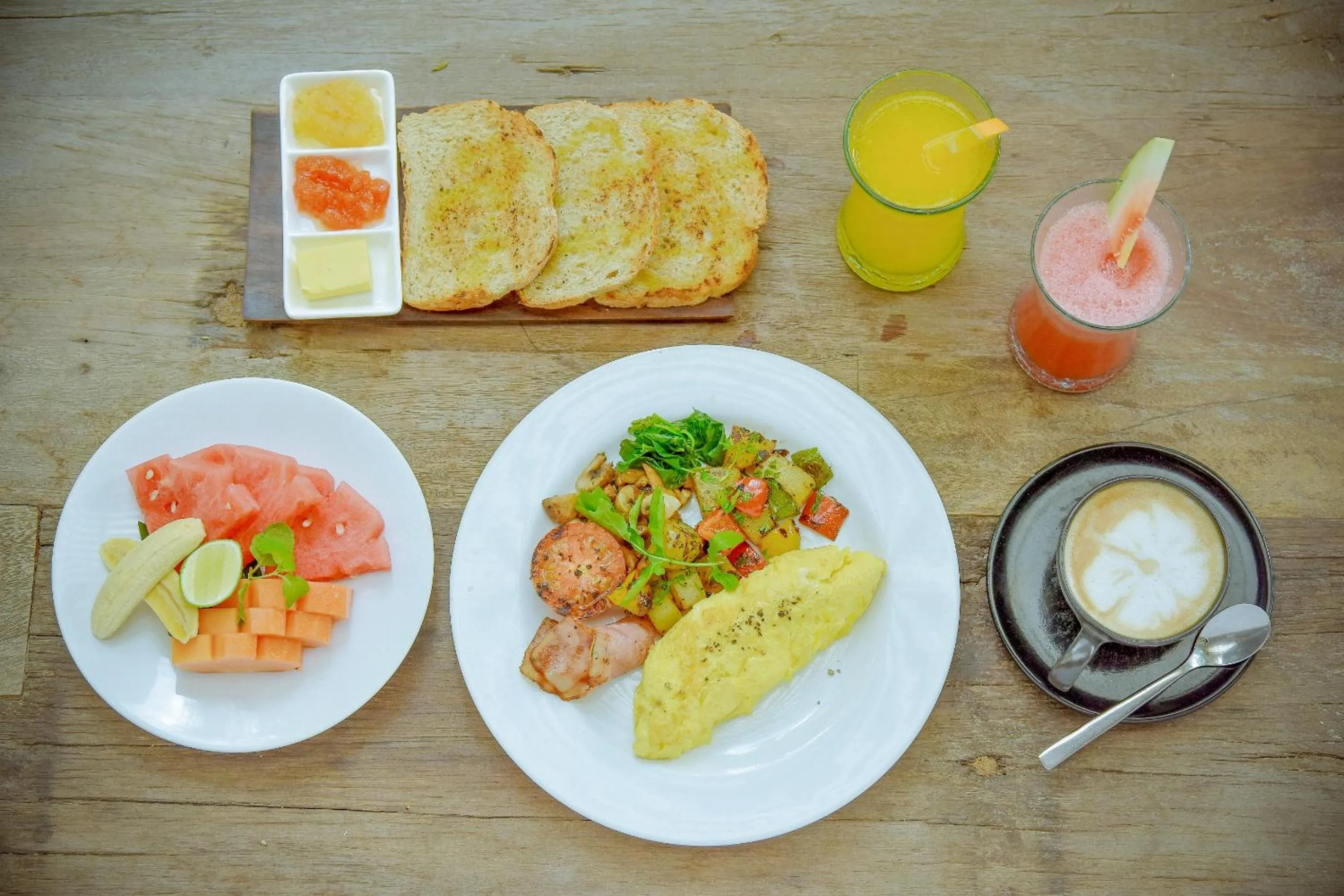 Breakfast in The Open House Jimbaran Bali