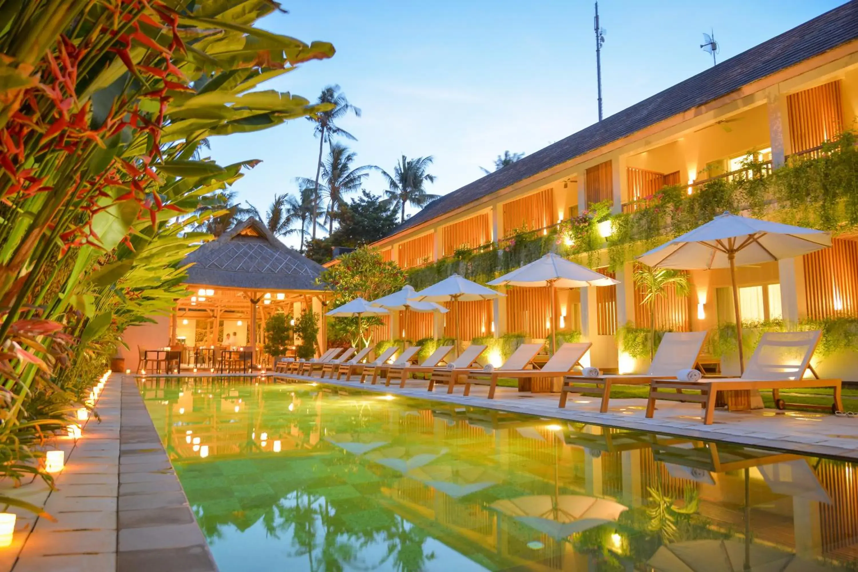 Swimming pool in The Open House Jimbaran Bali Swimming pool in The Open House Jimbaran Bali