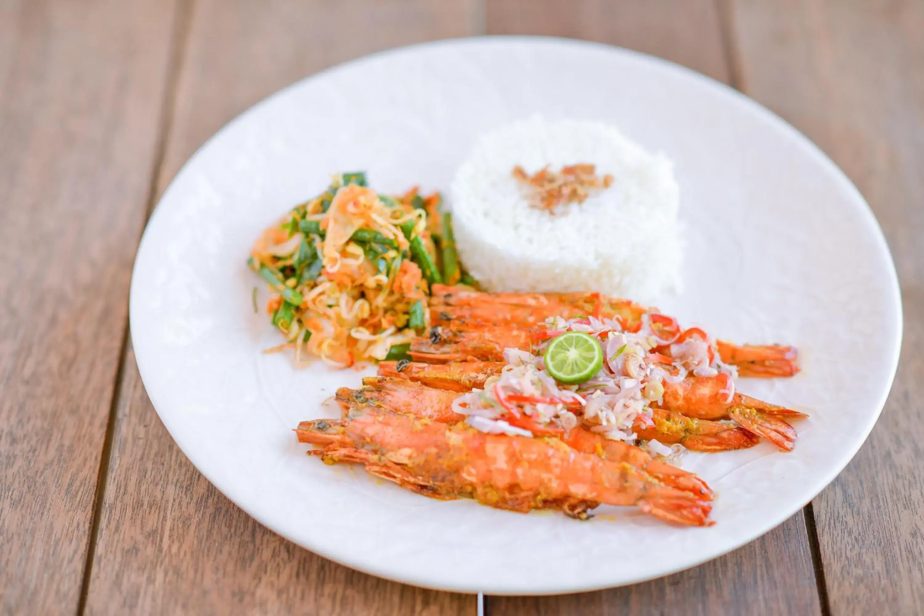 Food close-up in The Open House Jimbaran Bali Food close-up in The Open House Jimbaran Bali