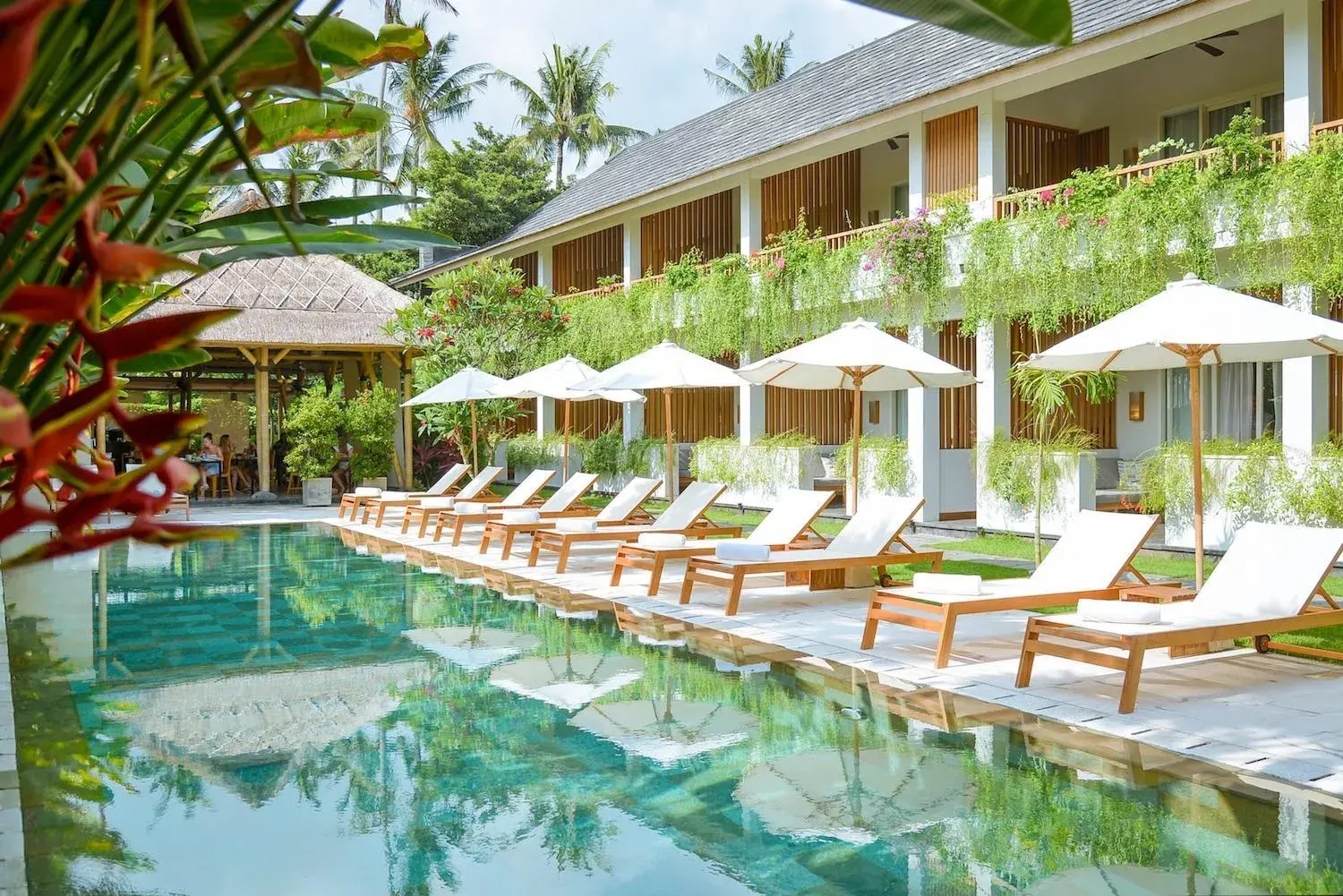 Swimming pool in The Open House Jimbaran Bali Swimming pool in The Open House Jimbaran Bali