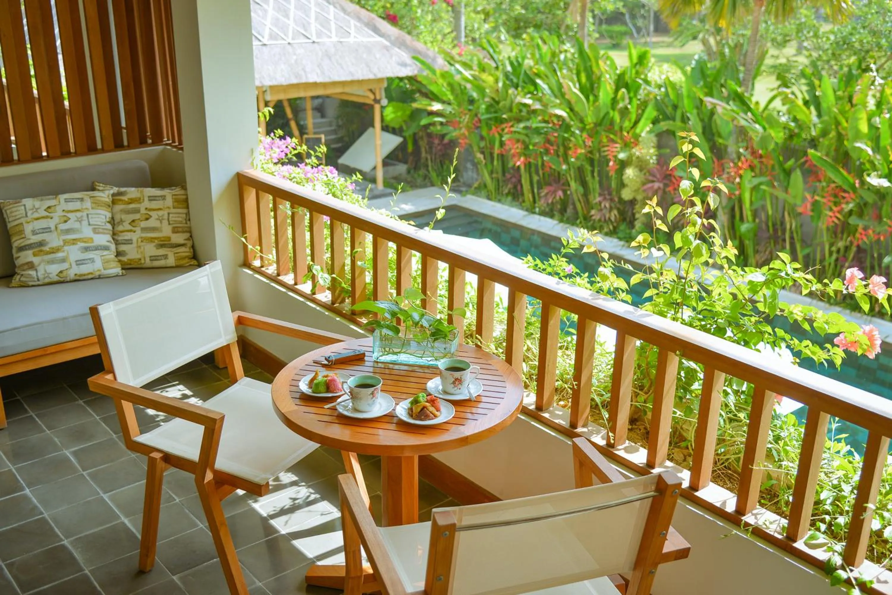 Balcony/Terrace in The Open House Jimbaran Bali