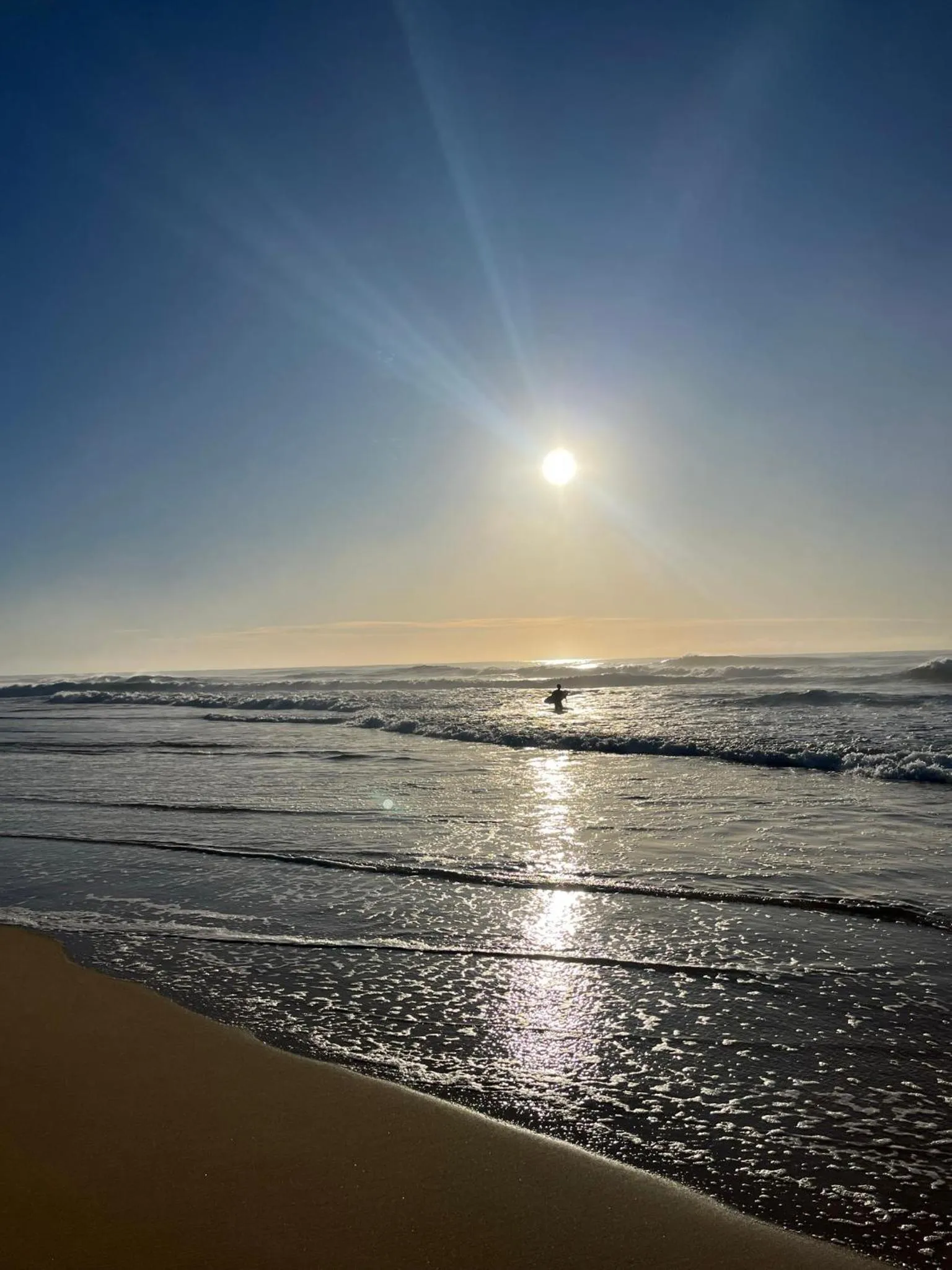 Beach in Shelly Beach Holiday Park