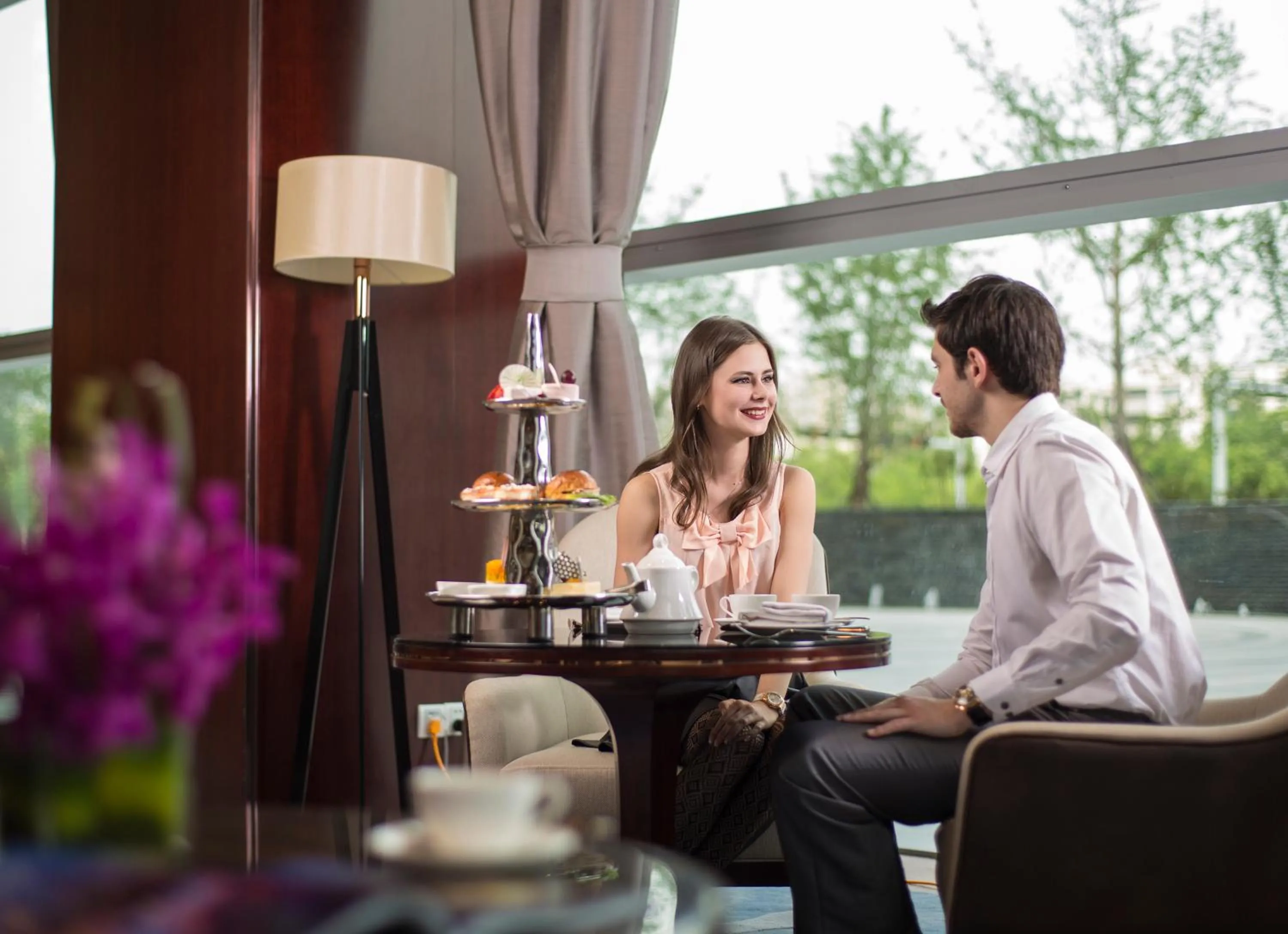 Seating area in Kangda Howard Johnson Hotel Qingdao