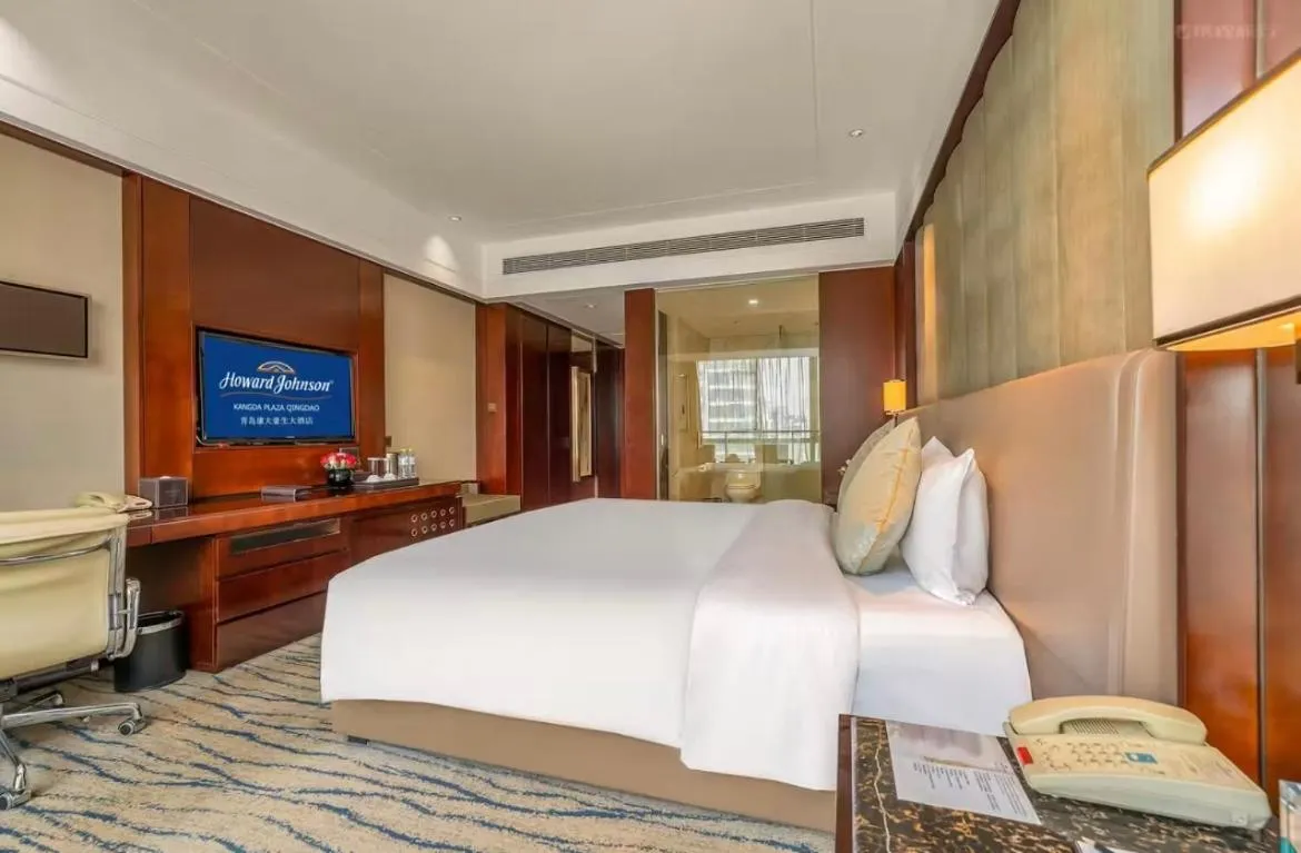 Bed in Kangda Howard Johnson Hotel Qingdao