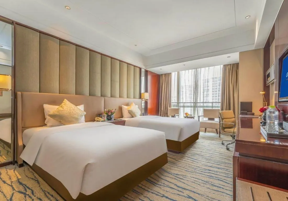 Bed in Kangda Howard Johnson Hotel Qingdao