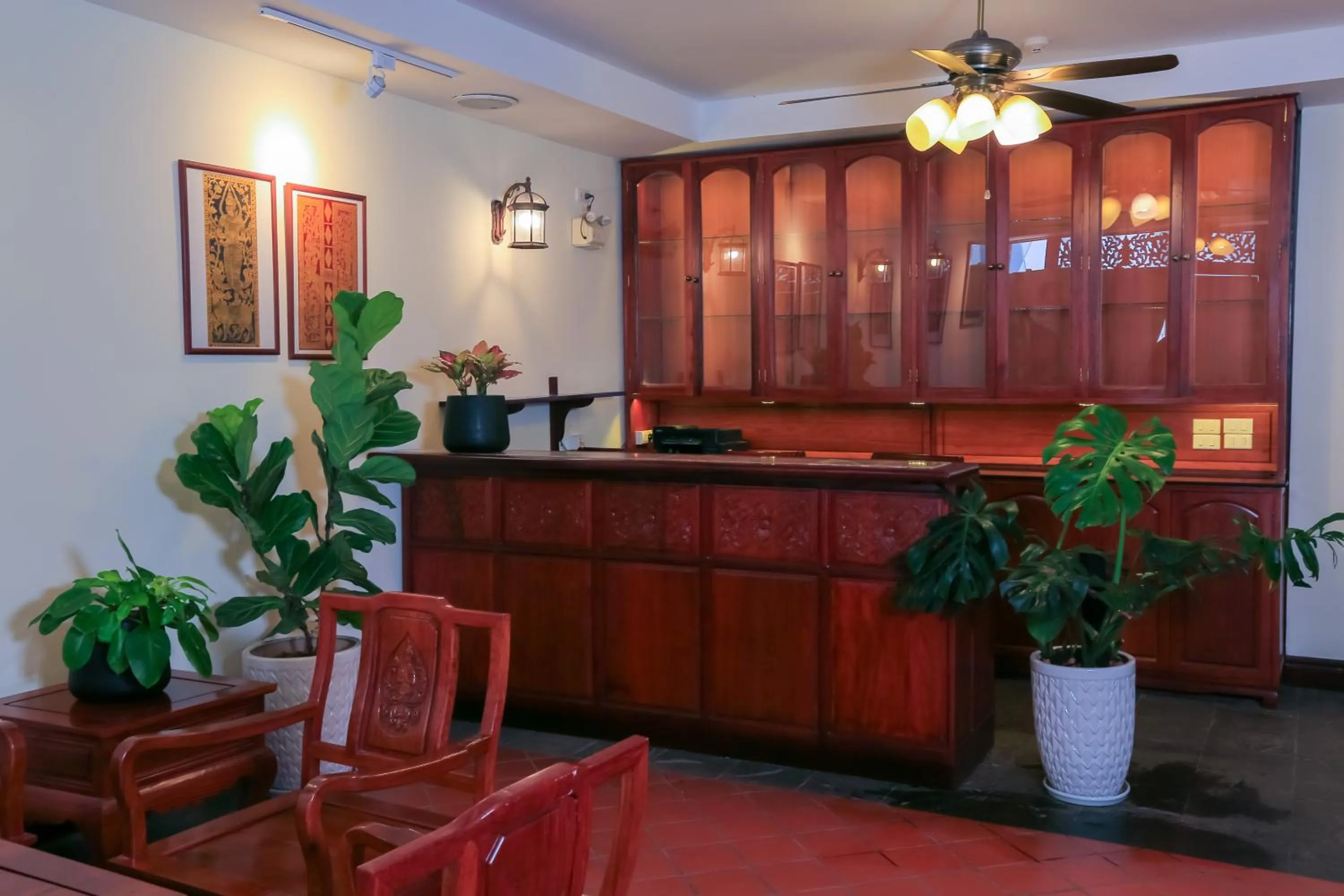 Lobby or reception in Phongsavath Boutique Hotel