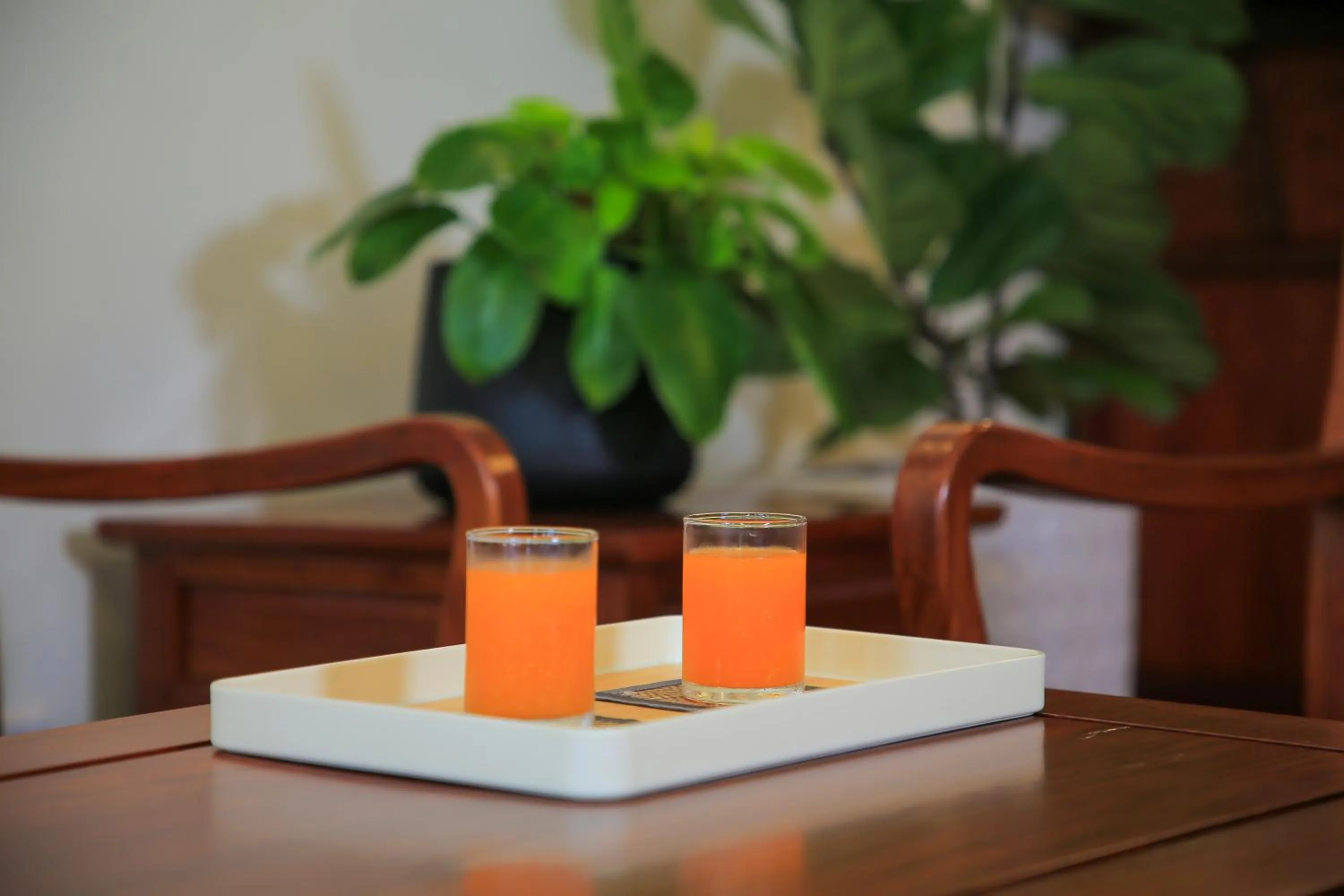 Drinks in Phongsavath Boutique Hotel