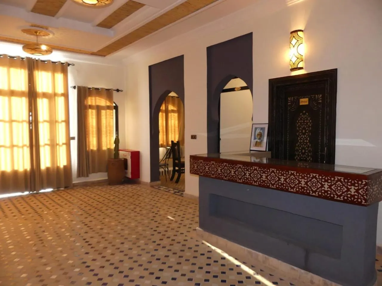 Lobby or reception in Riad La Luna