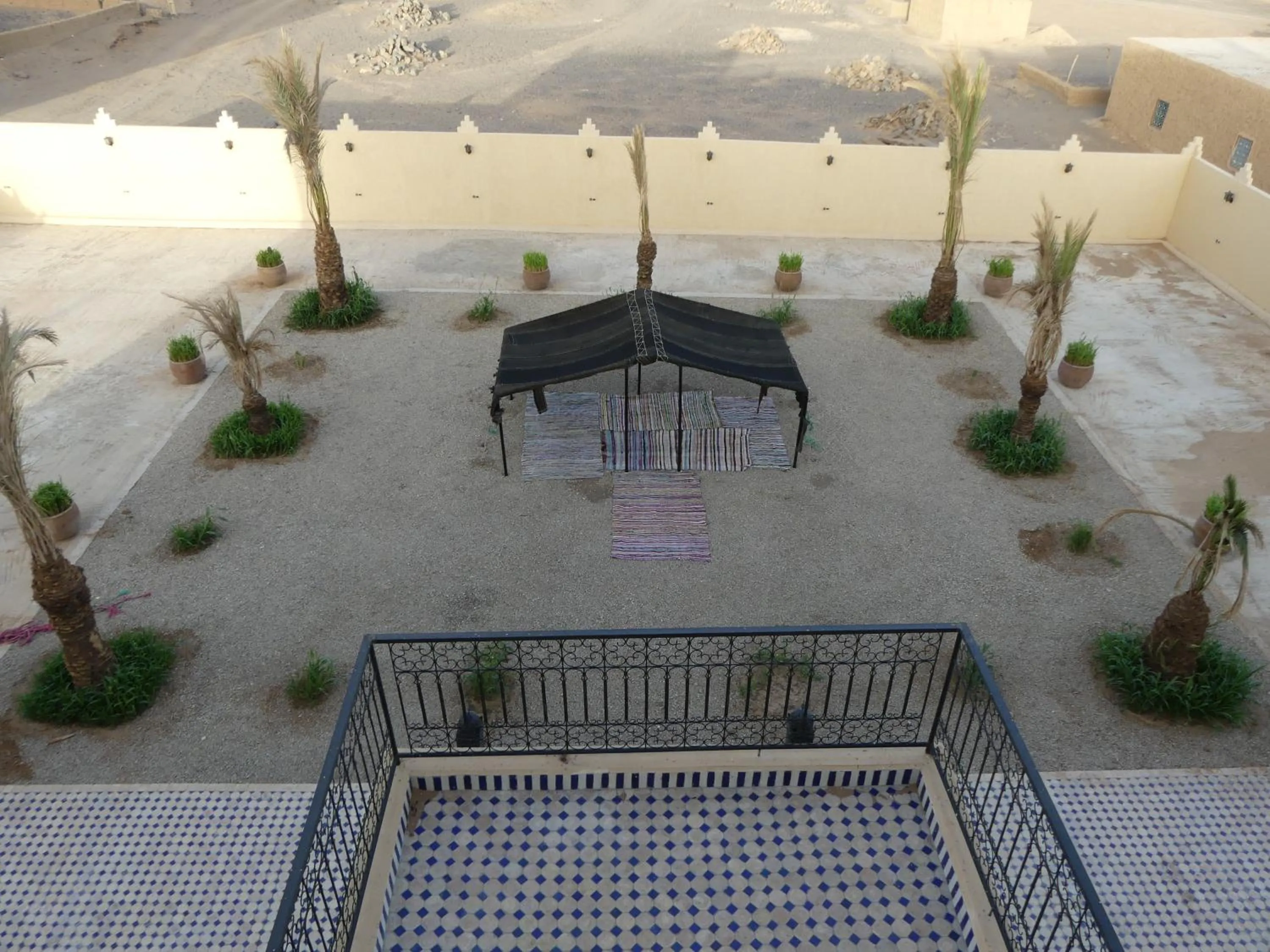 Patio in Riad La Luna