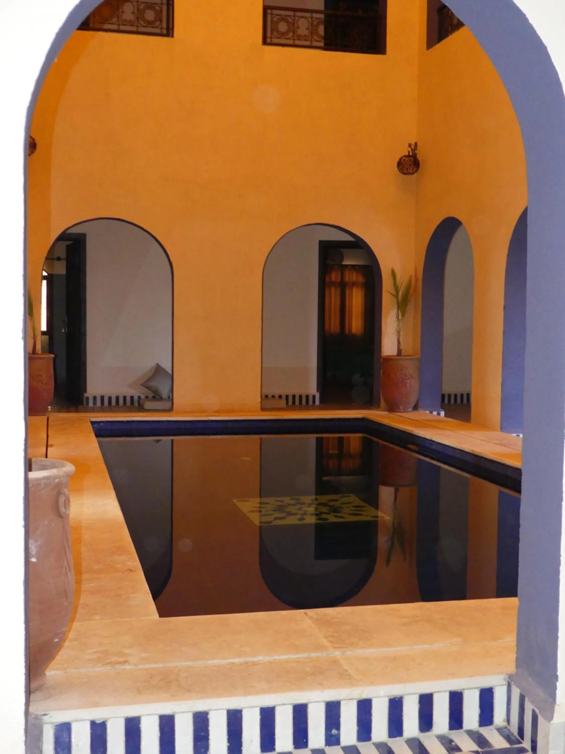Swimming pool in Riad La Luna