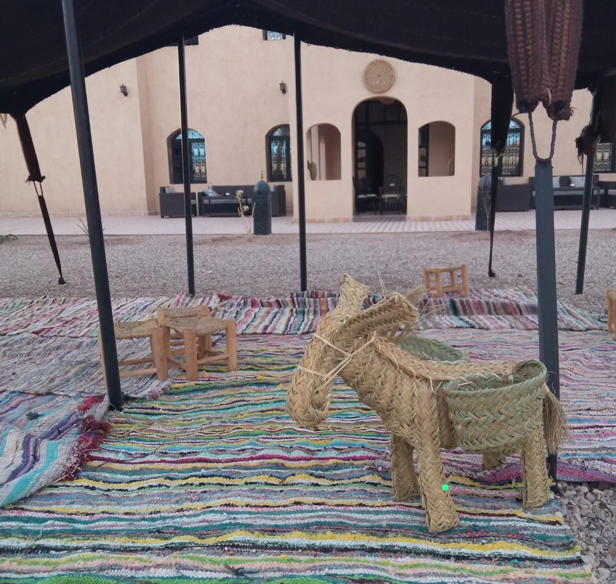 Patio in Riad La Luna