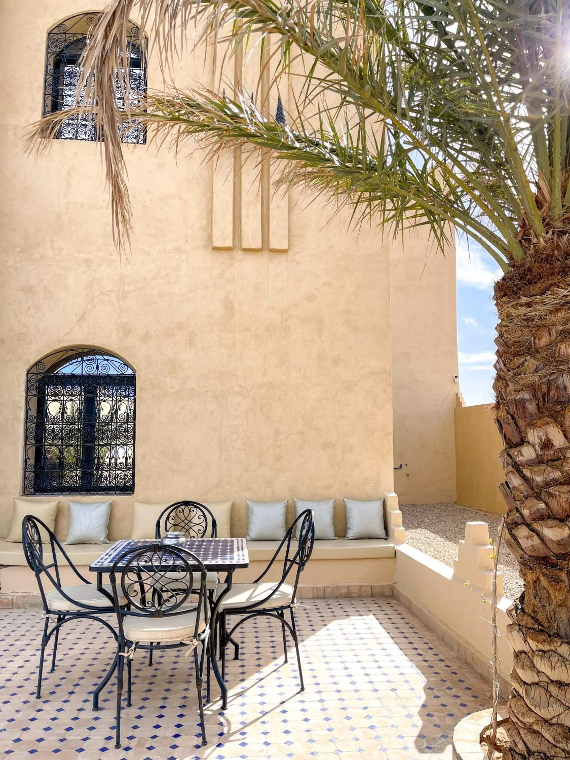 Patio in Riad La Luna
