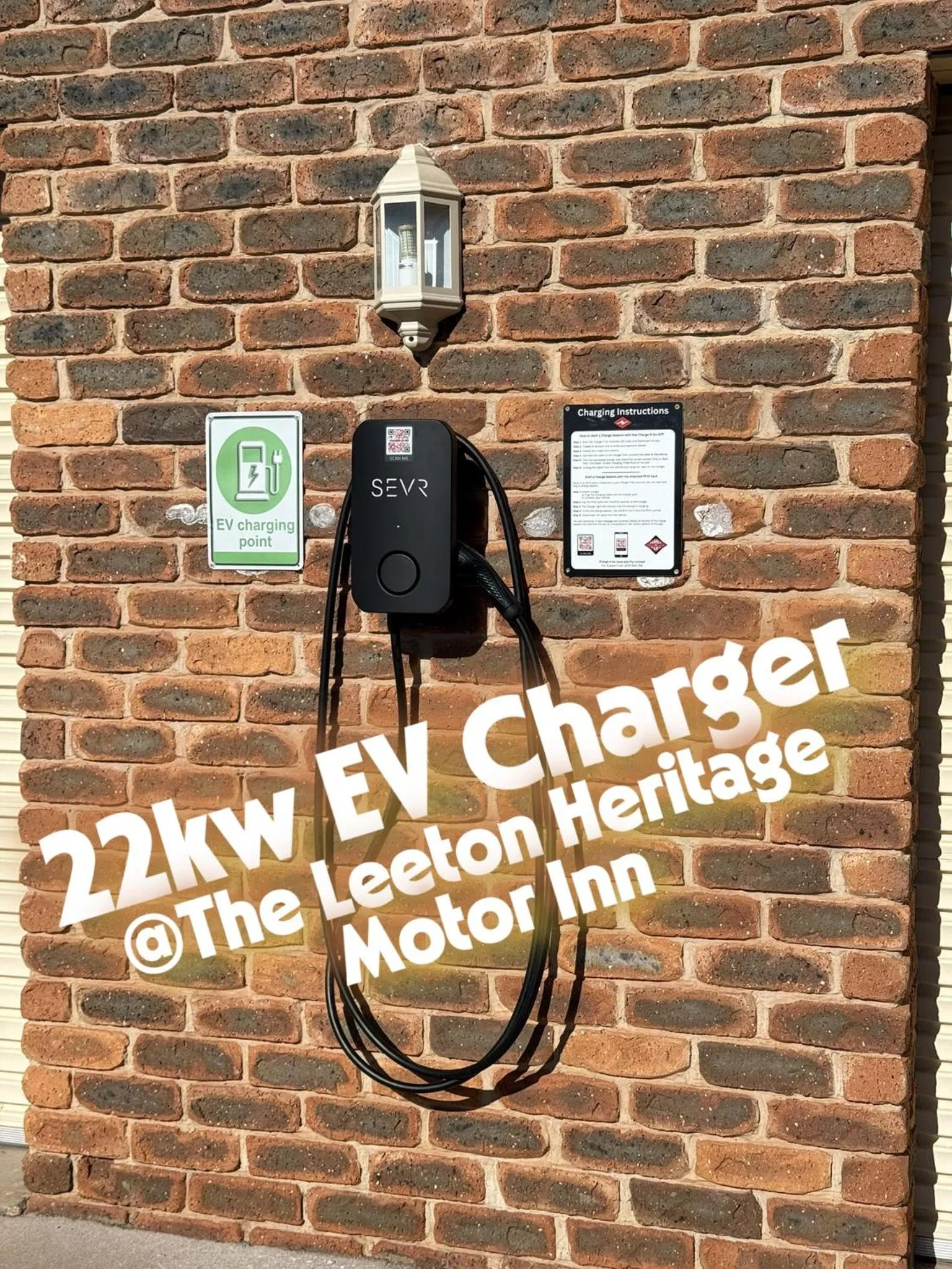 Text overlay in Leeton Heritage Motor Inn