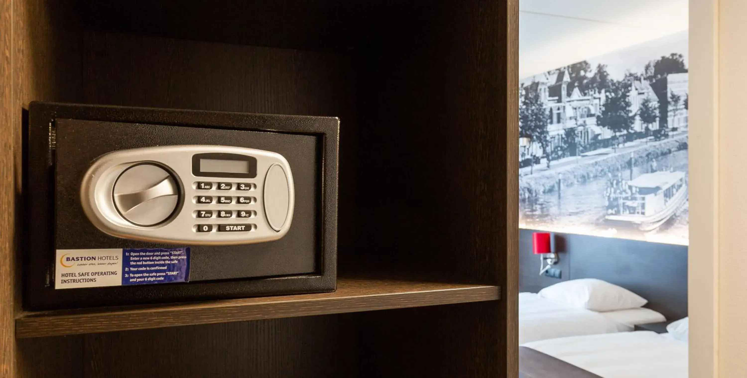 Bedroom in Bastion Hotel Almere Bedroom in Bastion Hotel Almere