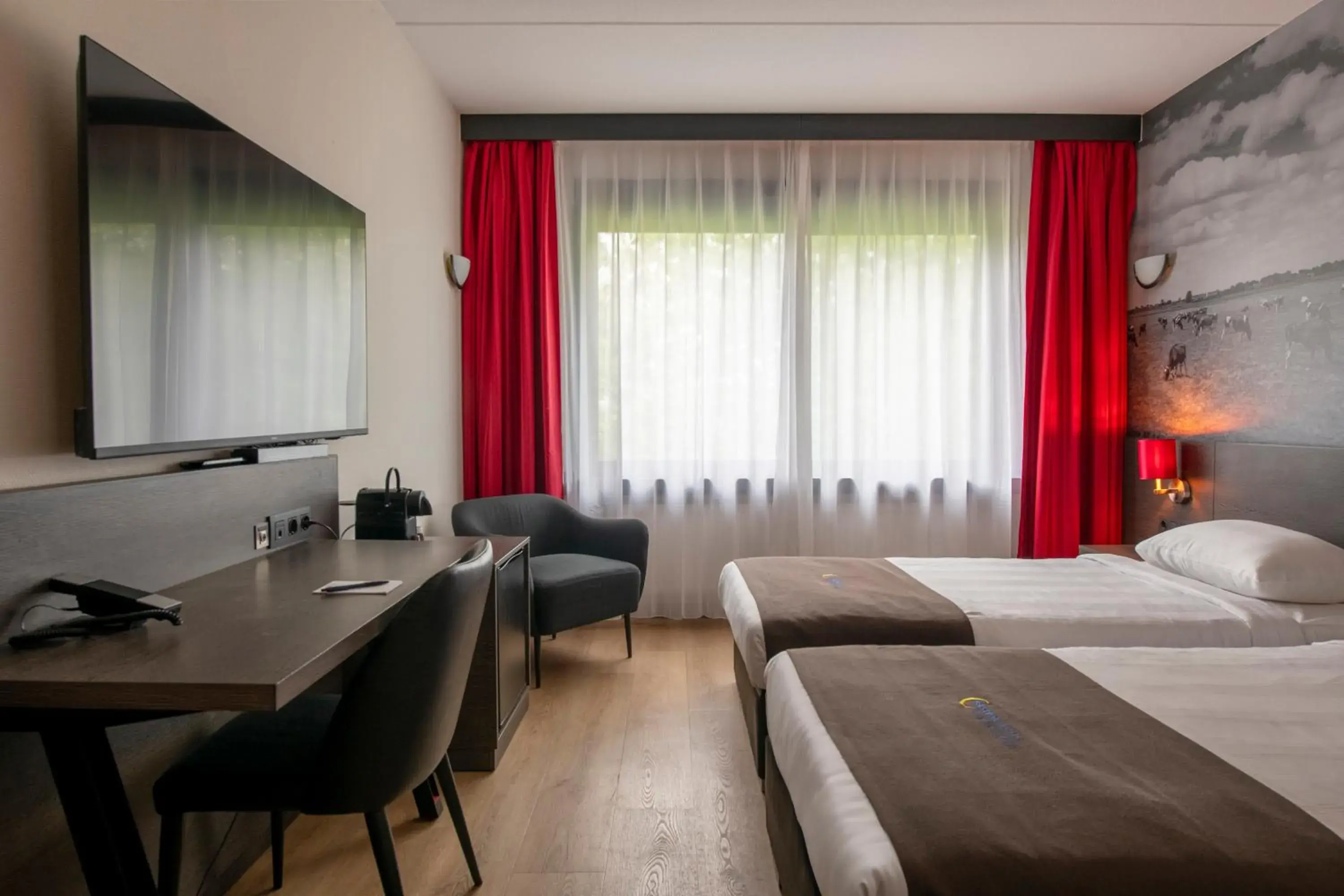 Bedroom, Bed in Bastion Hotel Almere Bedroom, Bed in Bastion Hotel Almere