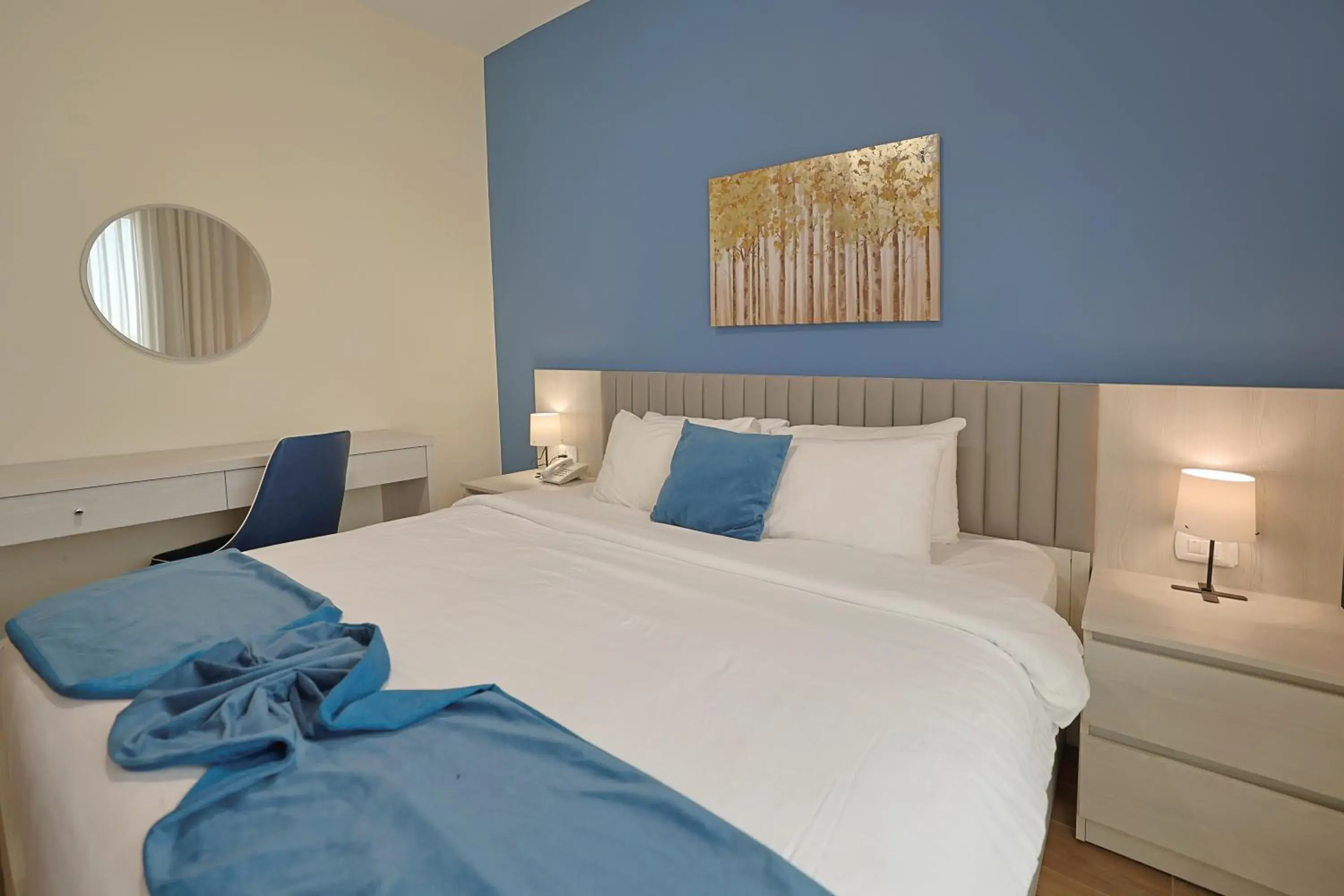 Bedroom, Bed in 46 Serviced Apartments Bedroom, Bed in 46 Serviced Apartments