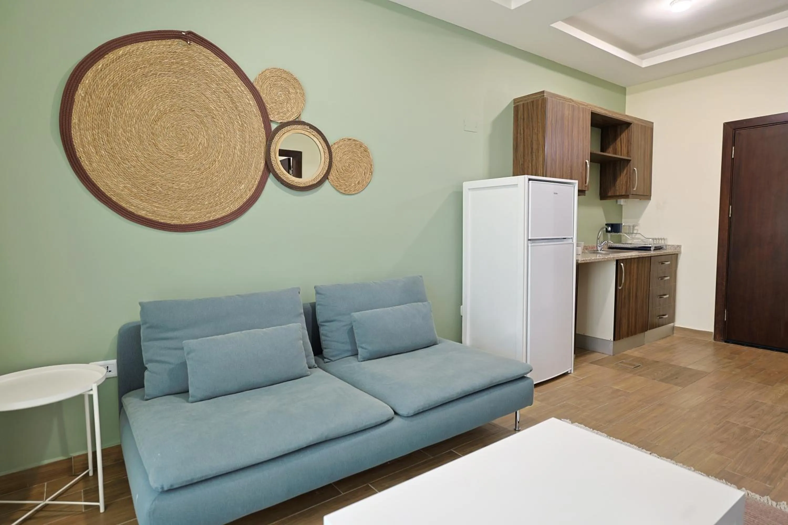 Kitchen or kitchenette in 46 Serviced Apartments